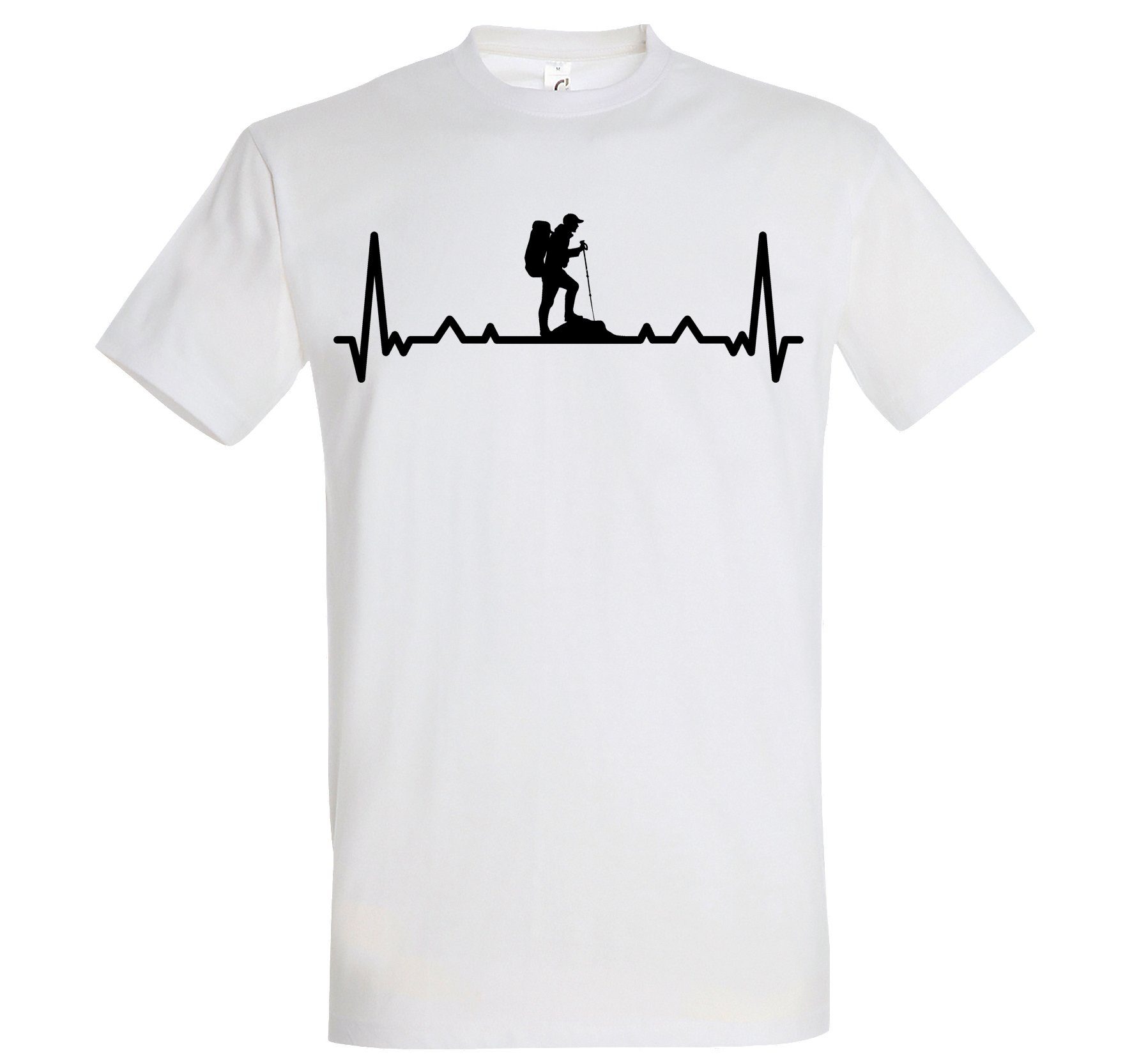 T-Shirt Heartbeat Wandern Herren T-Shirt