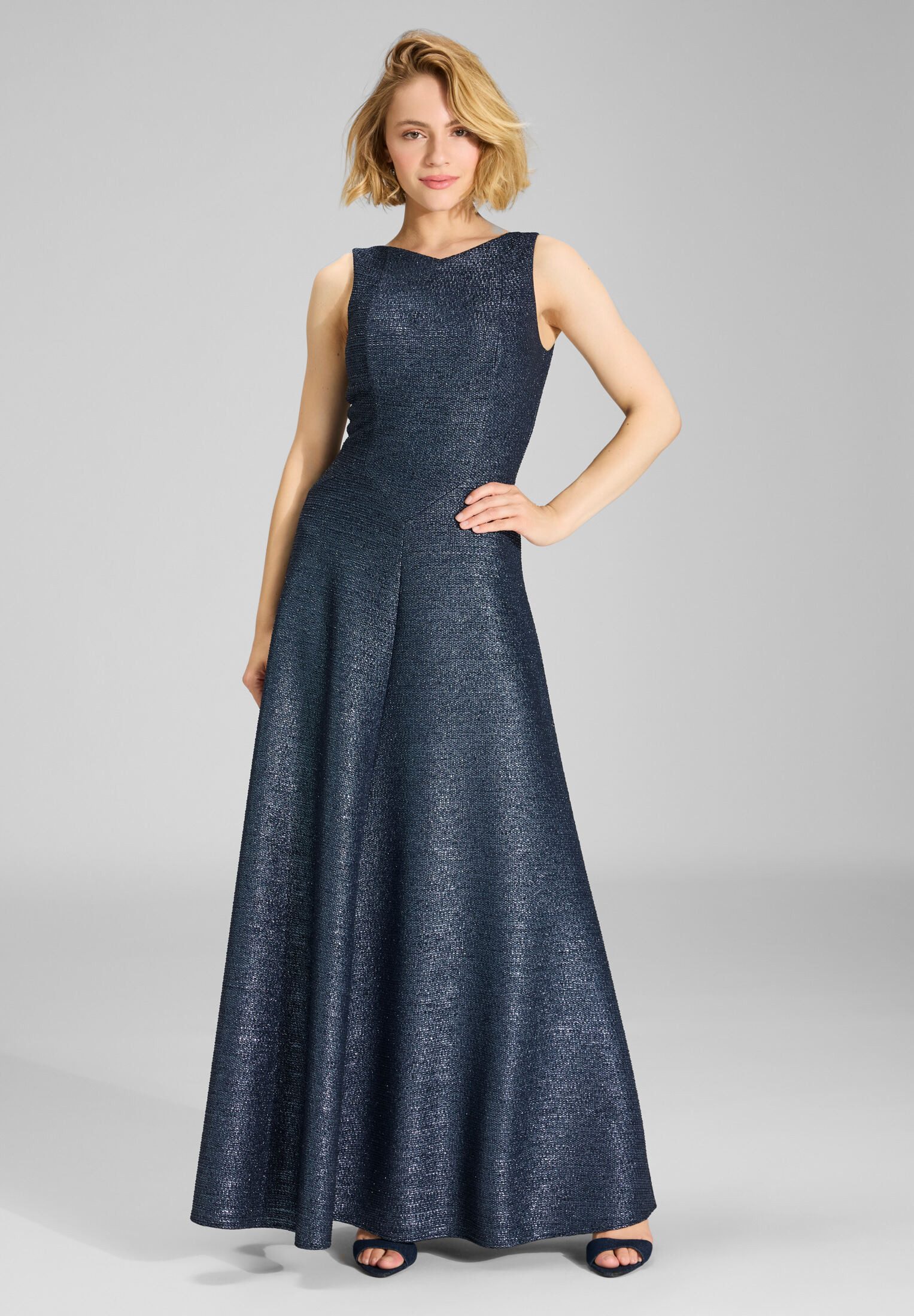 SWING Abendkleid Figurbetonte Passform in A-Linie