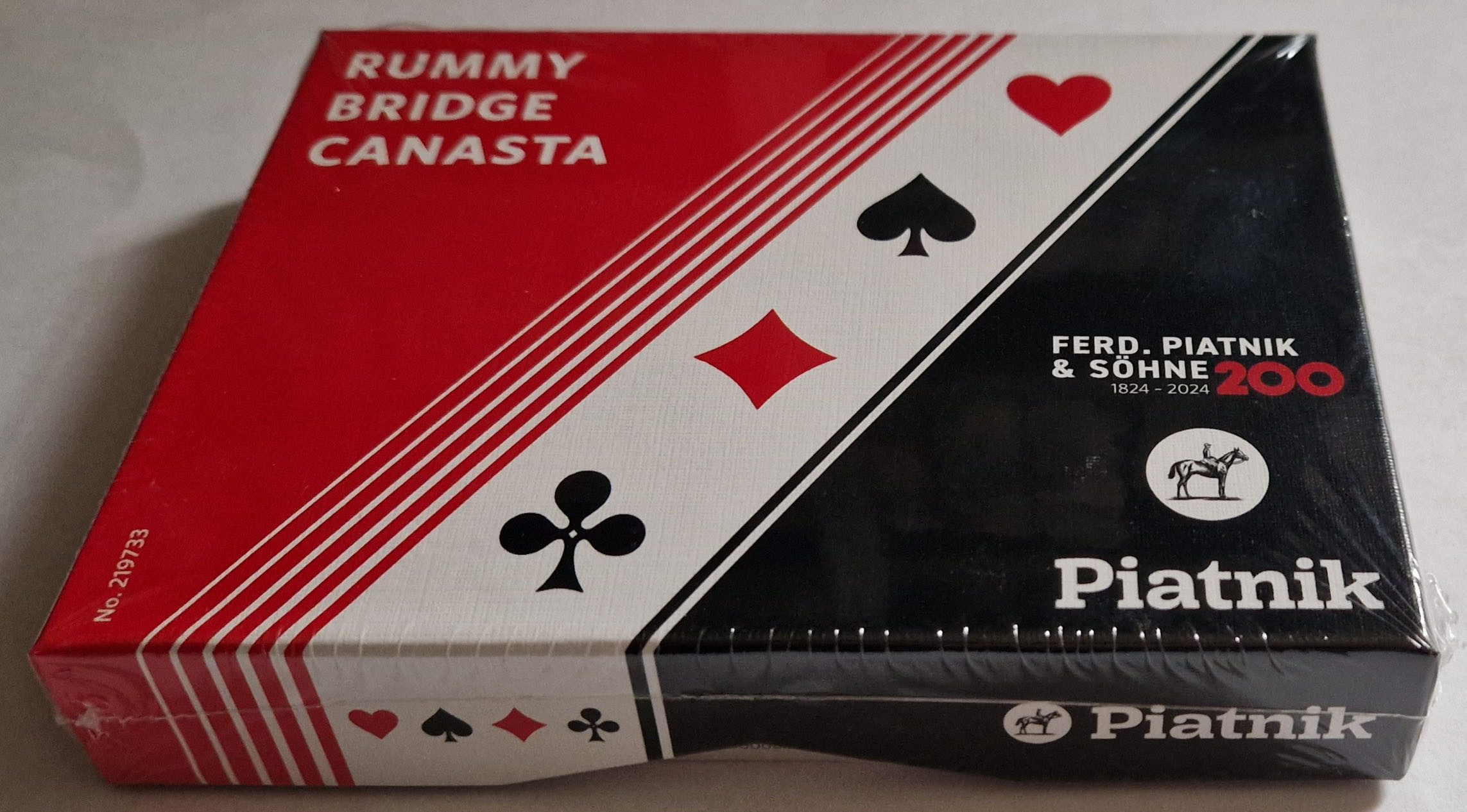Piatnik Spiel Standard Bridge, Rommé, Canasta Spielkarten