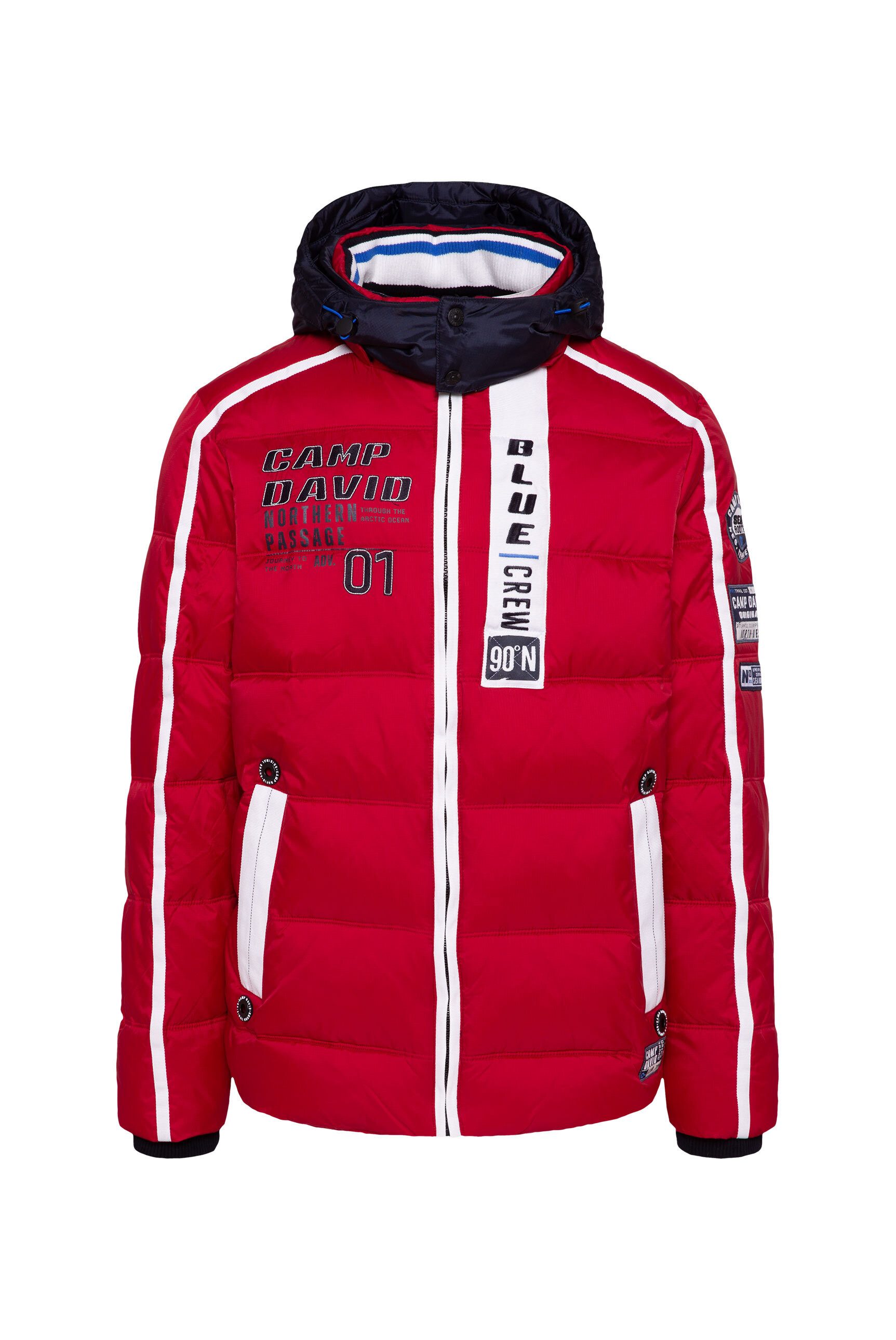 CAMP DAVID Winterjacke mit abtrennbarer Kapuze günstig online kaufen