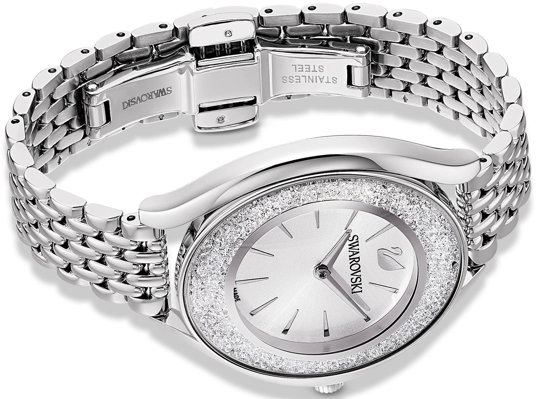 Swarovski Quarzuhr CRYSTALLINE AURA 5519462, Armbanduhr, Damenuhr, Swarovski-Kristalle, Swiss Made