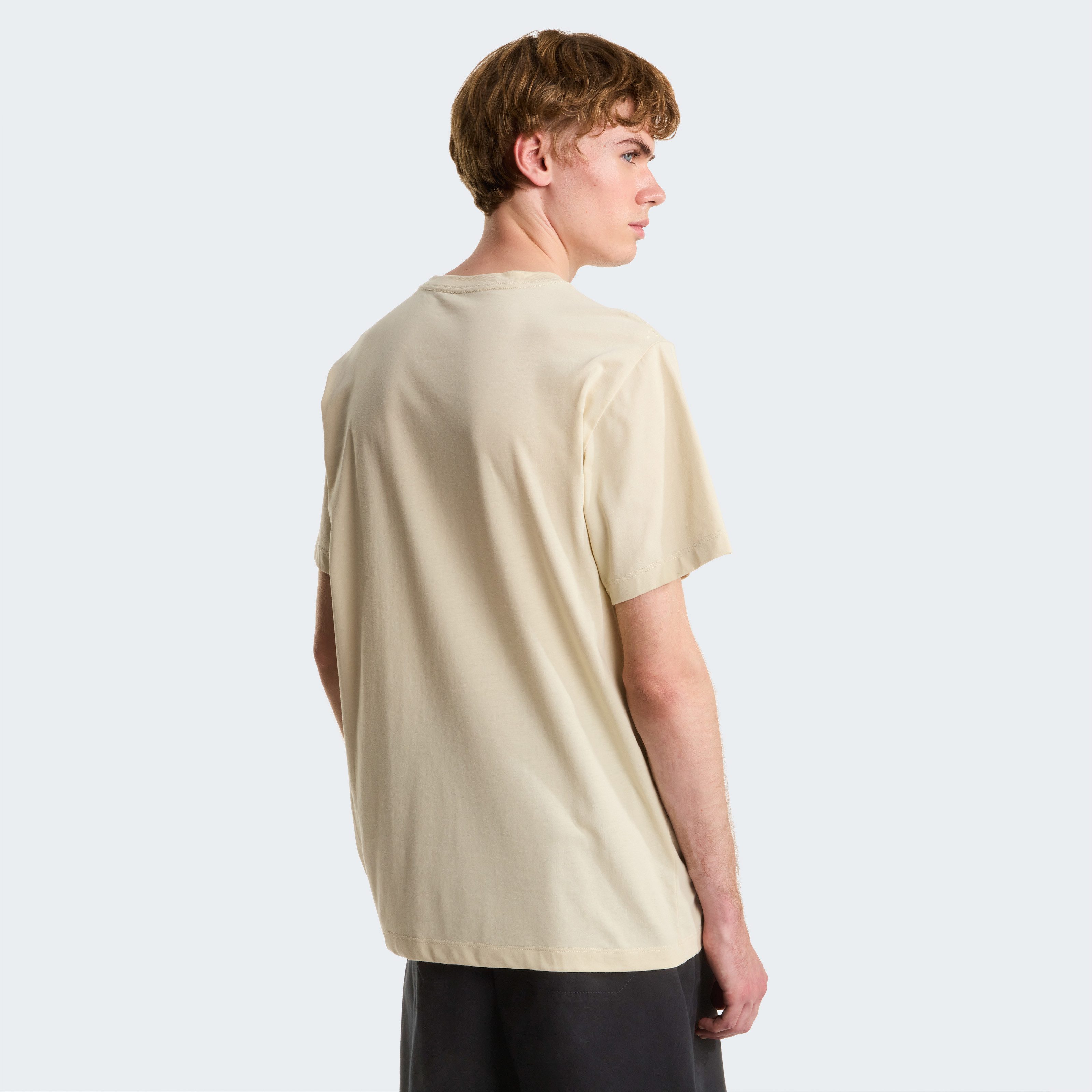 The North Face T-Shirt M EVOLUTION SIMPLE DOME REGULAR SHORT SL normale Passform, Kurzarm, für den Alltag, aus Poly-Baumwolle