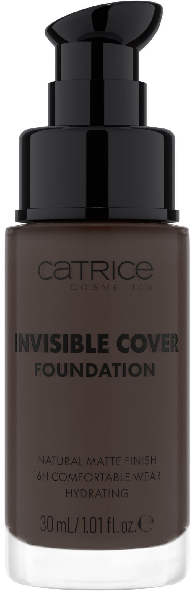 Catrice Foundation INVISIBLE COVER FOUNDATION, 3er Pack, mit langanhaltendem Finish