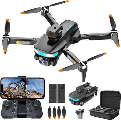 OBEST Mini Drohne mit Kamera,RC Faltbare WIFI Drohne (4K, mit Automatische R¨¹ckkehr,RC Quadcopter,Kopfloser Modus,2 Batterien)
