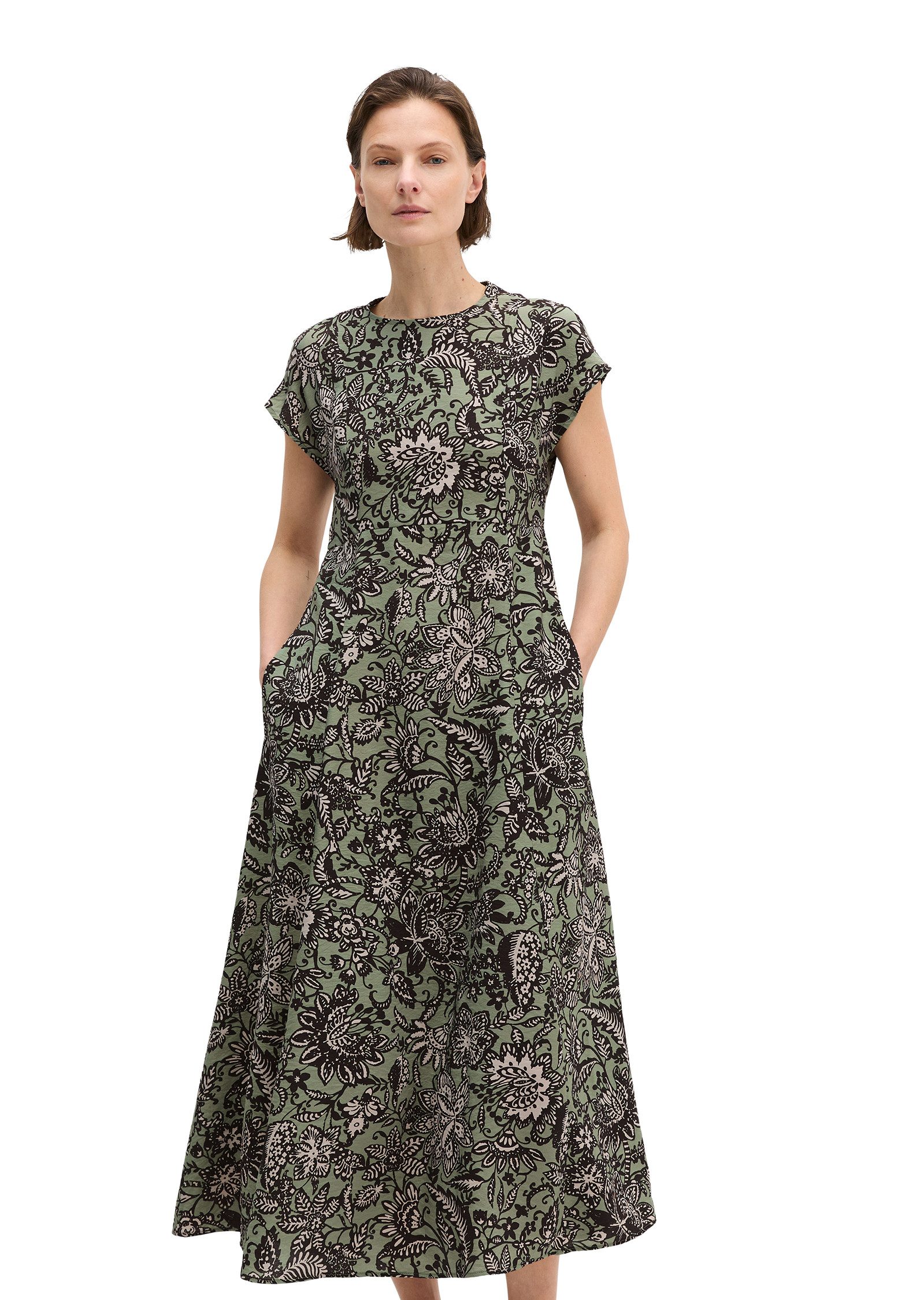 Marc O'Polo Druckkleid aus bedrucktem Viskose-Mix