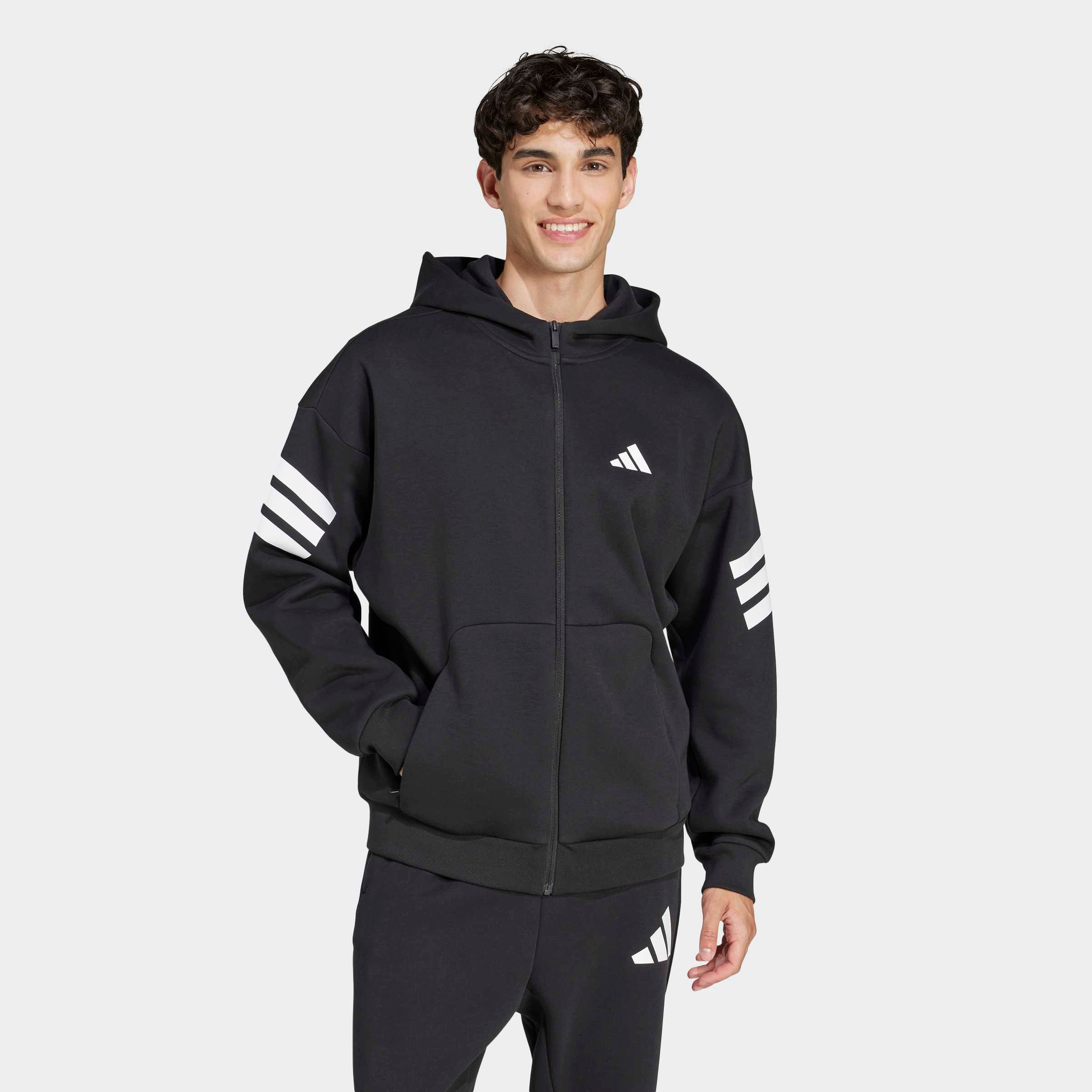 adidas Sportswear Kapuzensweatjacke M FI 3S FZ (1-tlg). Reduzierter Preis € 63,99. Unverbindliche Preisempfehlung € 75,00