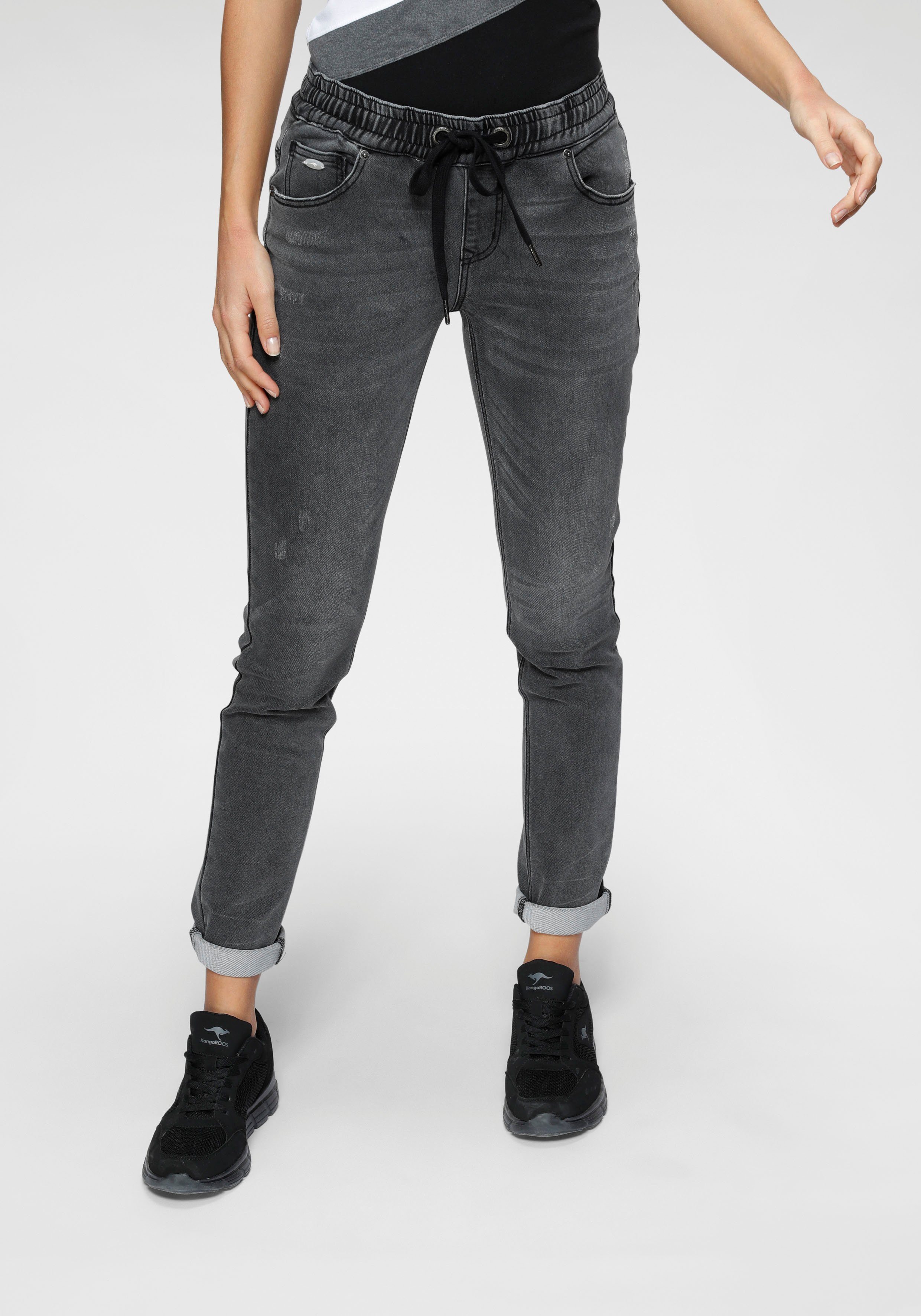 Graue Destroyed Jeans für Damen online kaufen | OTTO