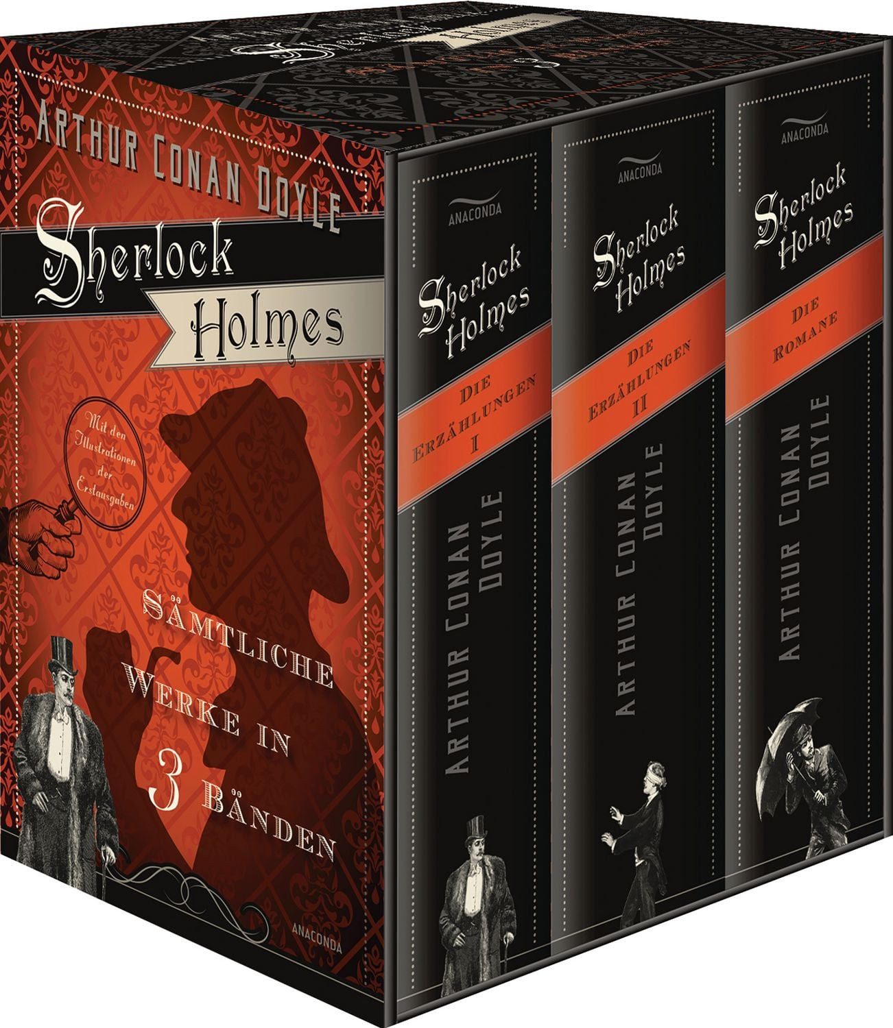 Sherlock Holmes - Sämtliche Werke in 3 Bänden (Die Erzählungen I, Die / Arthur Conan Doyle