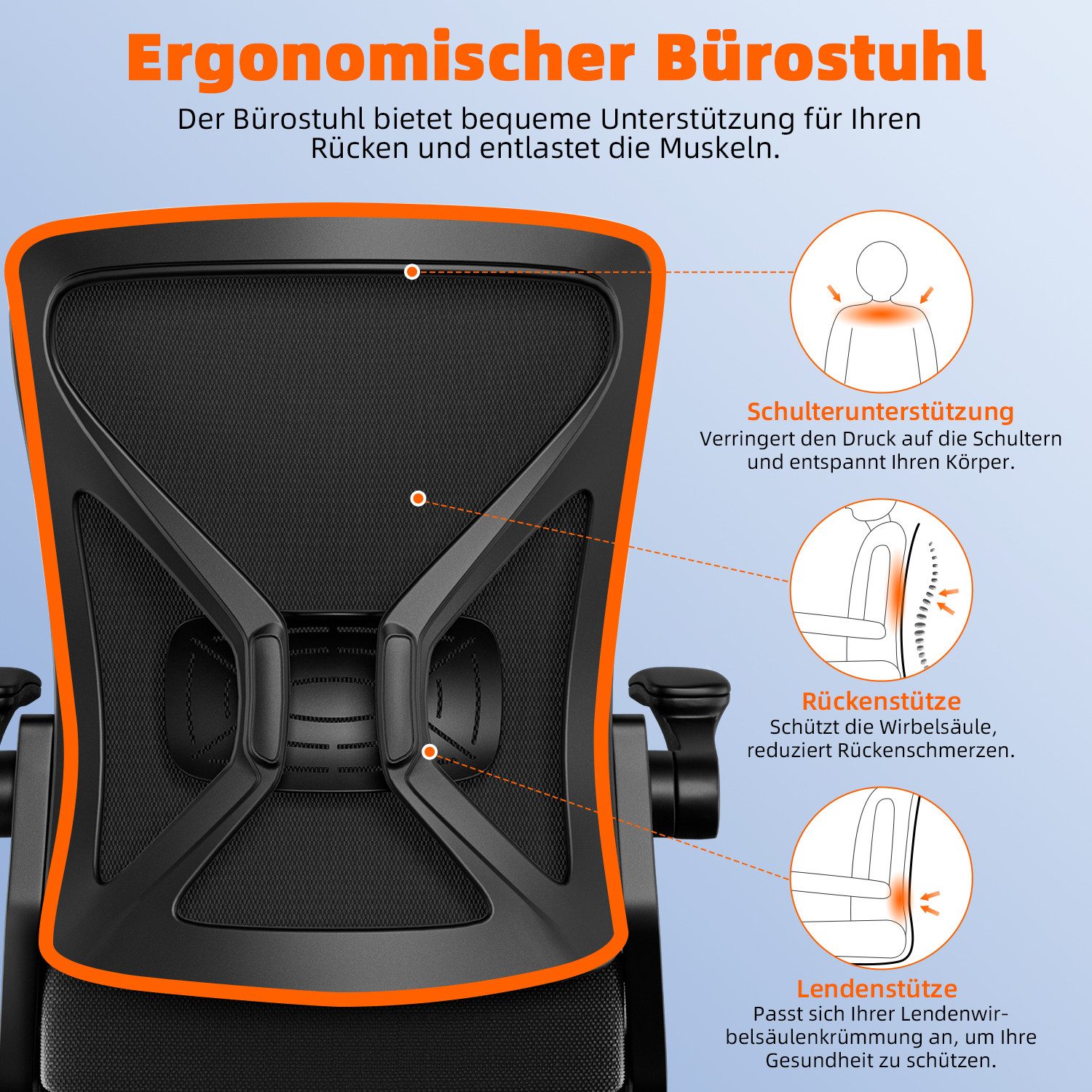 Hiazurm Bürostuhl Homeoffice Stuhl,Schminkstuhl mit Armlehnen,Drehstuhl günstig online kaufen