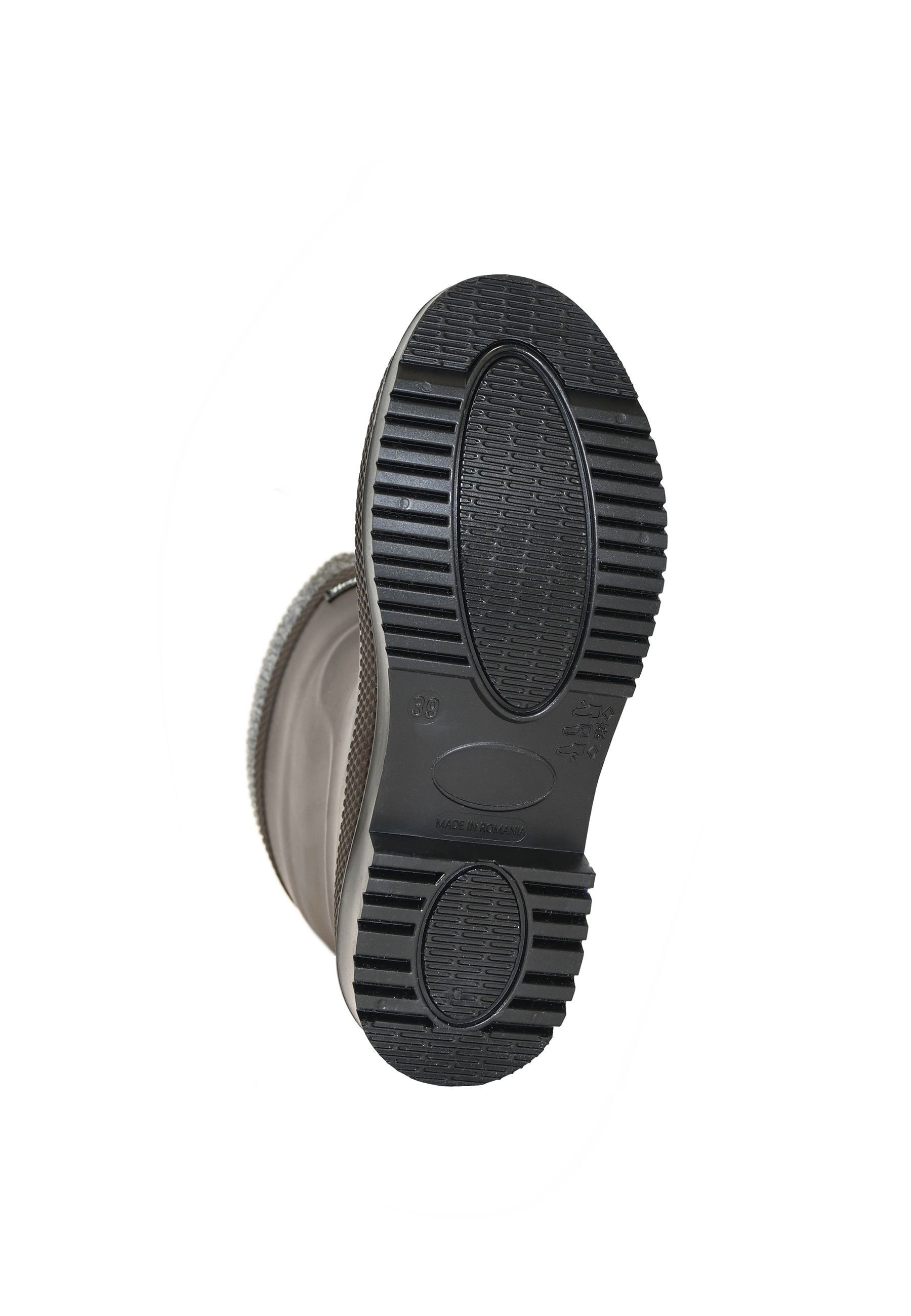 Regenliebe Pfütze-W Gummistiefel Halbschaft Regenstiefel mit Warmfutterstrumpf