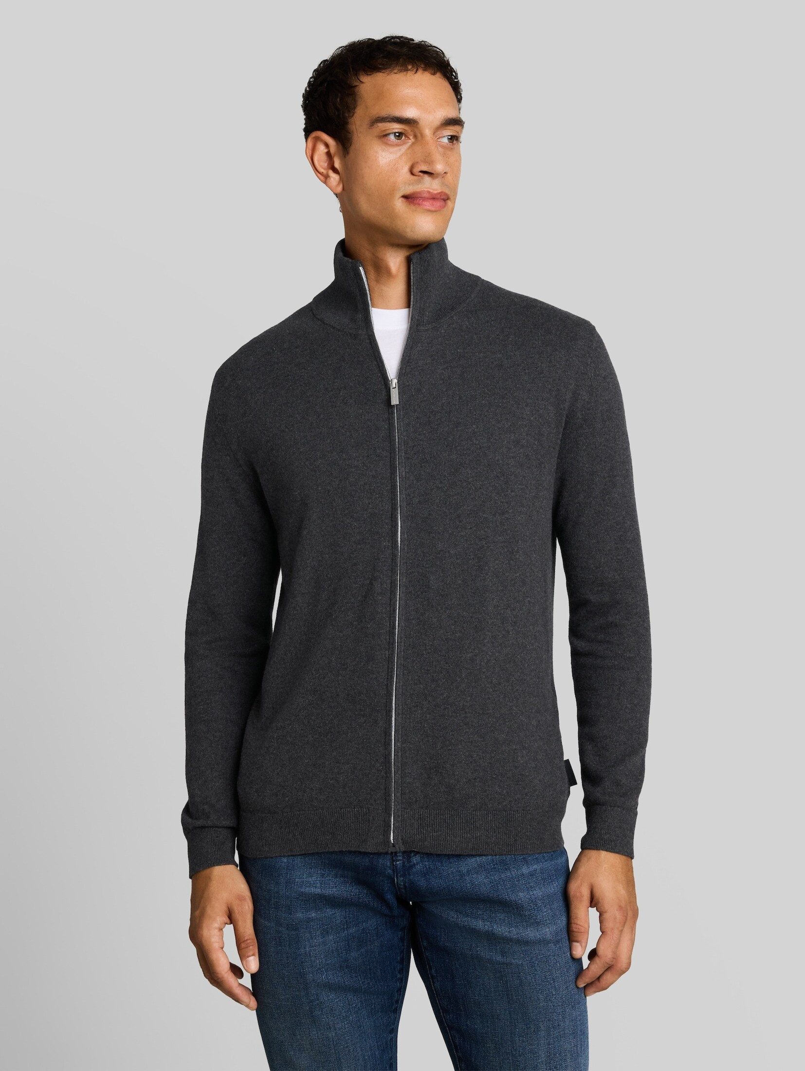 TOM TAILOR Cardigan Pullover & Strickjacken Strickjacke mit Kaschmir-Anteil