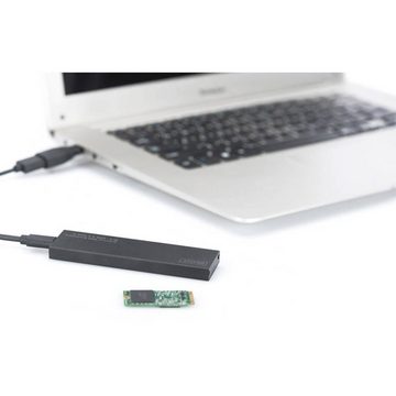 Digitus Festplatten-Gehäuse M.2 SSD-Festplattengehäuse USB 3