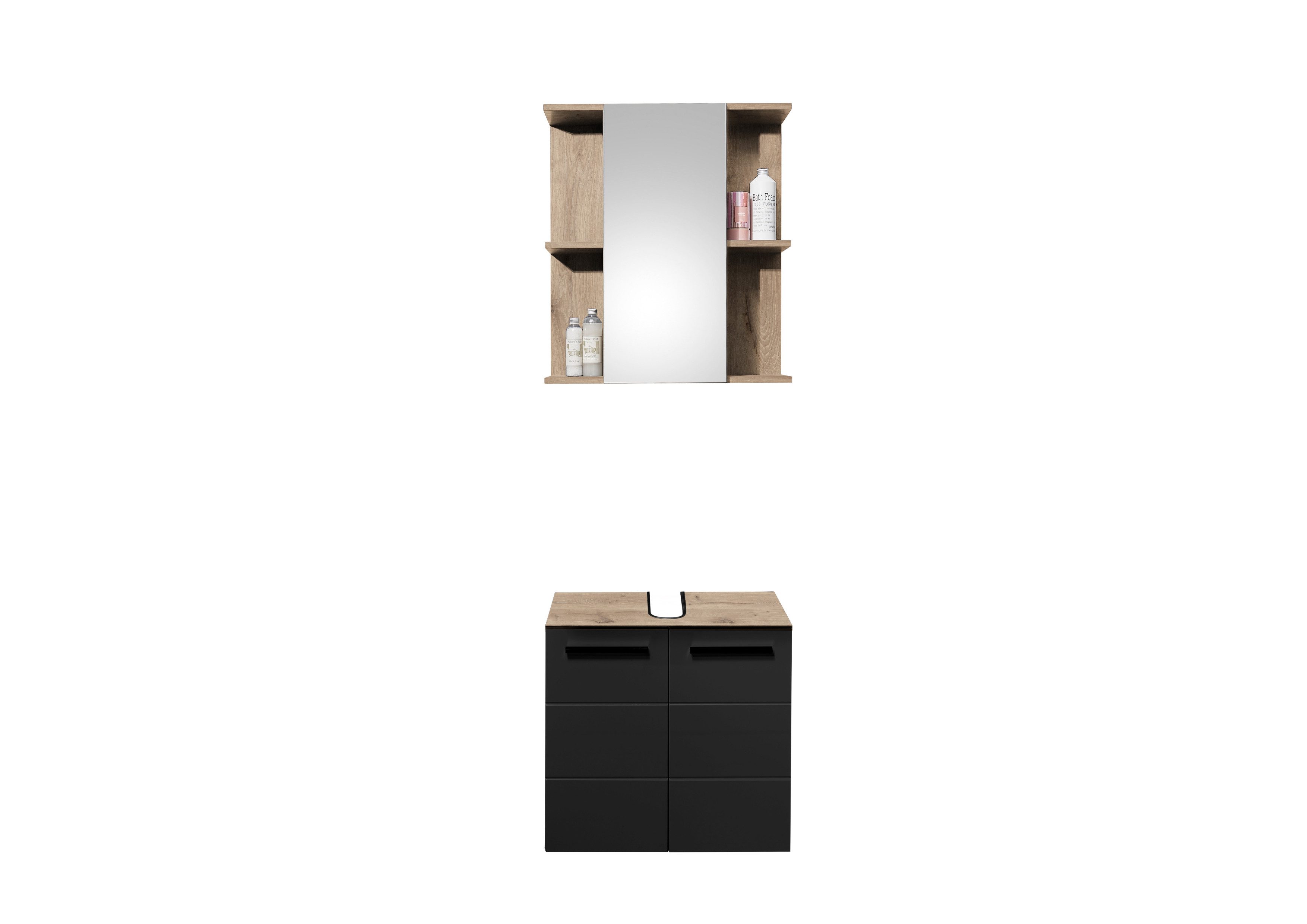 moebel-dich-auf Badmöbel-Set Vail, (Set 4, Spiegelschrank, günstig online kaufen