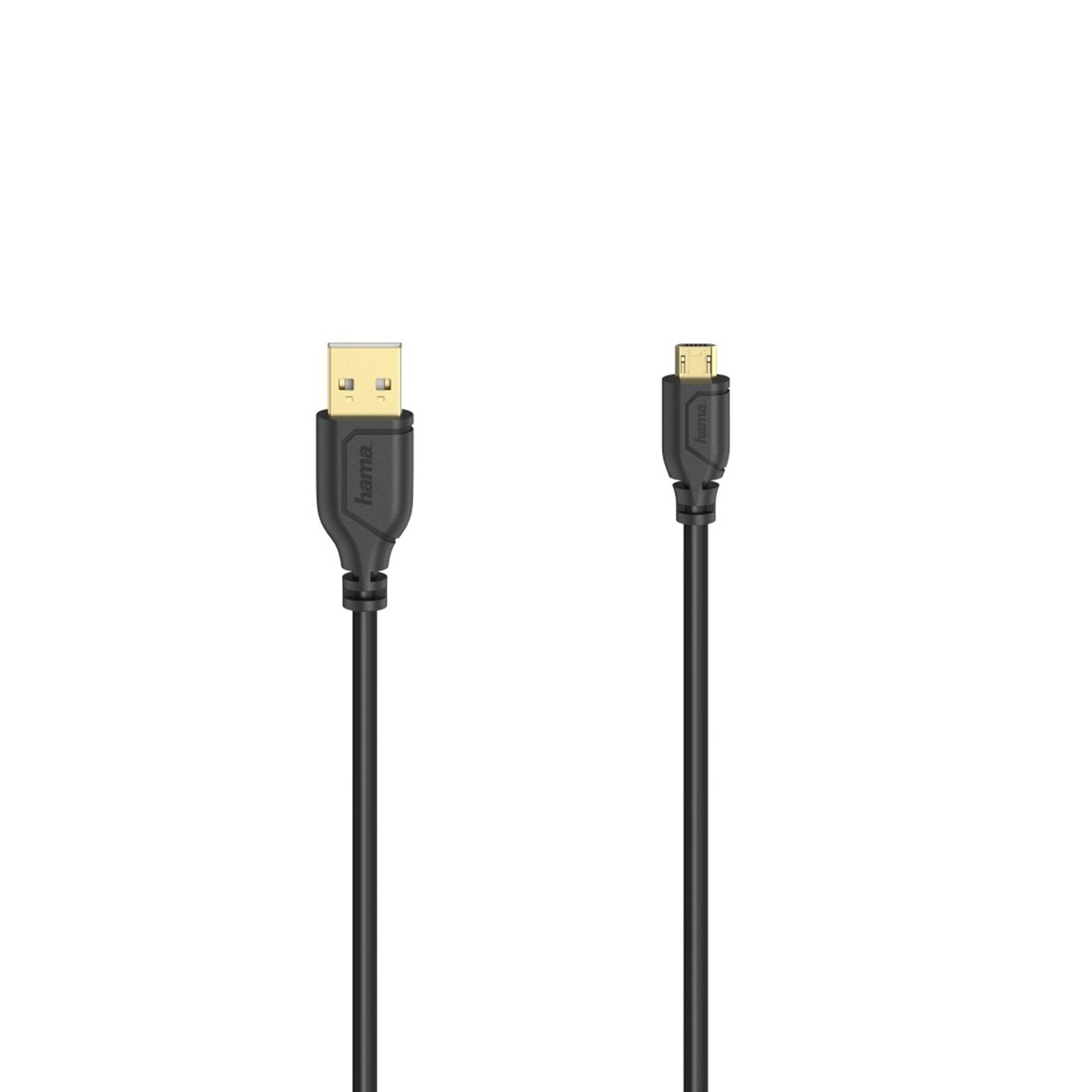 Hama Flexi Slim, 480 Mbit/s, 0,75 m USB-Kabel, (75 cm)
