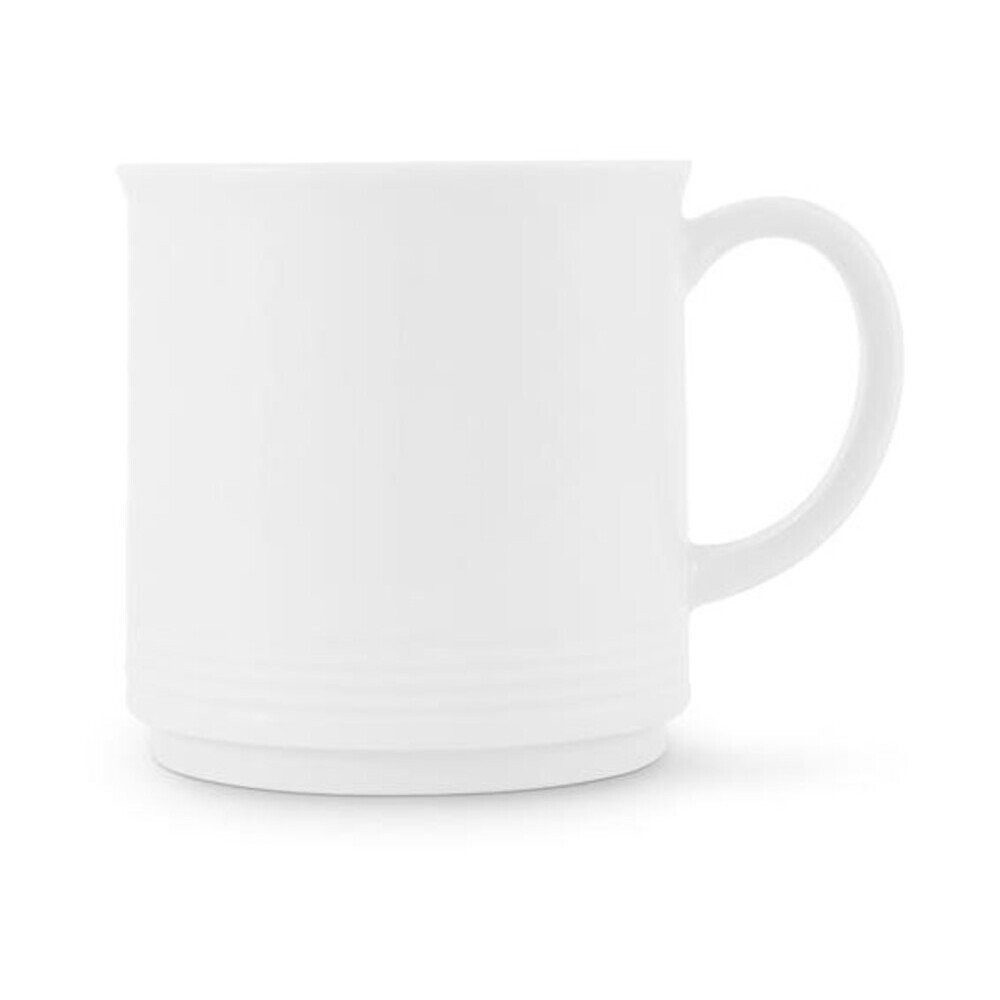 Friesland Porzellan Becher Henkelbecher 0,25 l Jeverland Weiß, 1-tlg., Porzellan, Henkelbecher, Ø8cm, Porzellan, Weiß – Bild 2 von 3