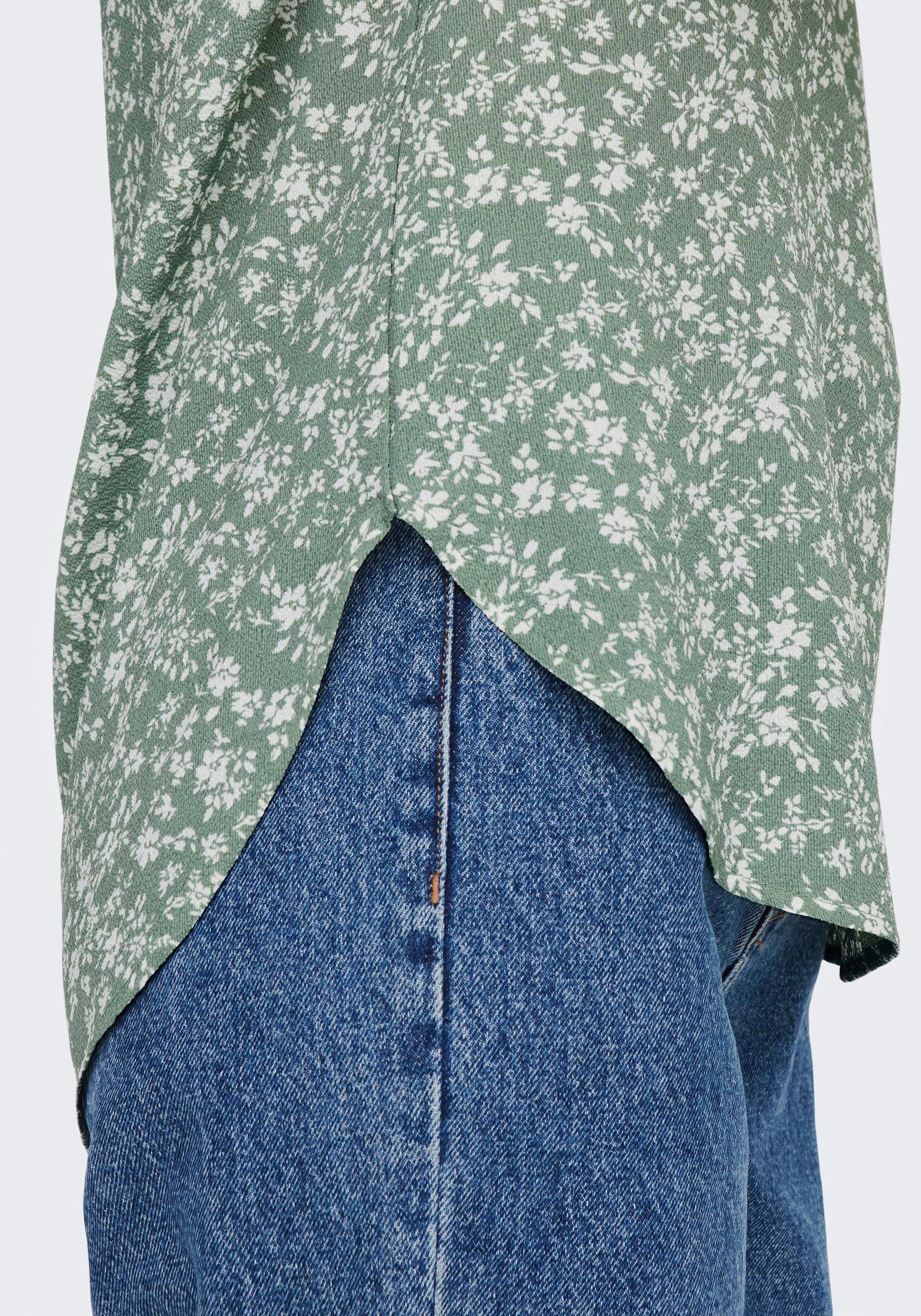 Lime Print ONLVIC S/S ONLY NOOS mit AOP PTM green aop Shirtbluse TOP