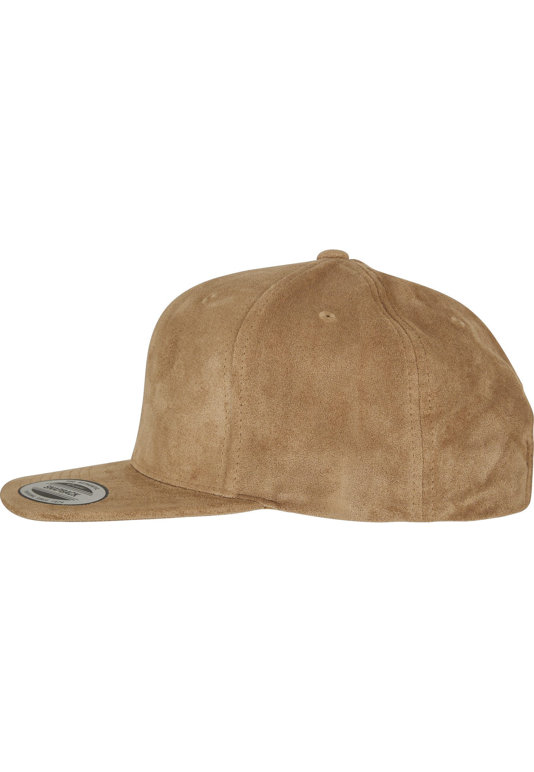 Flexfit Snapback Cap Flexfit Unisex Suede Leather Snapback