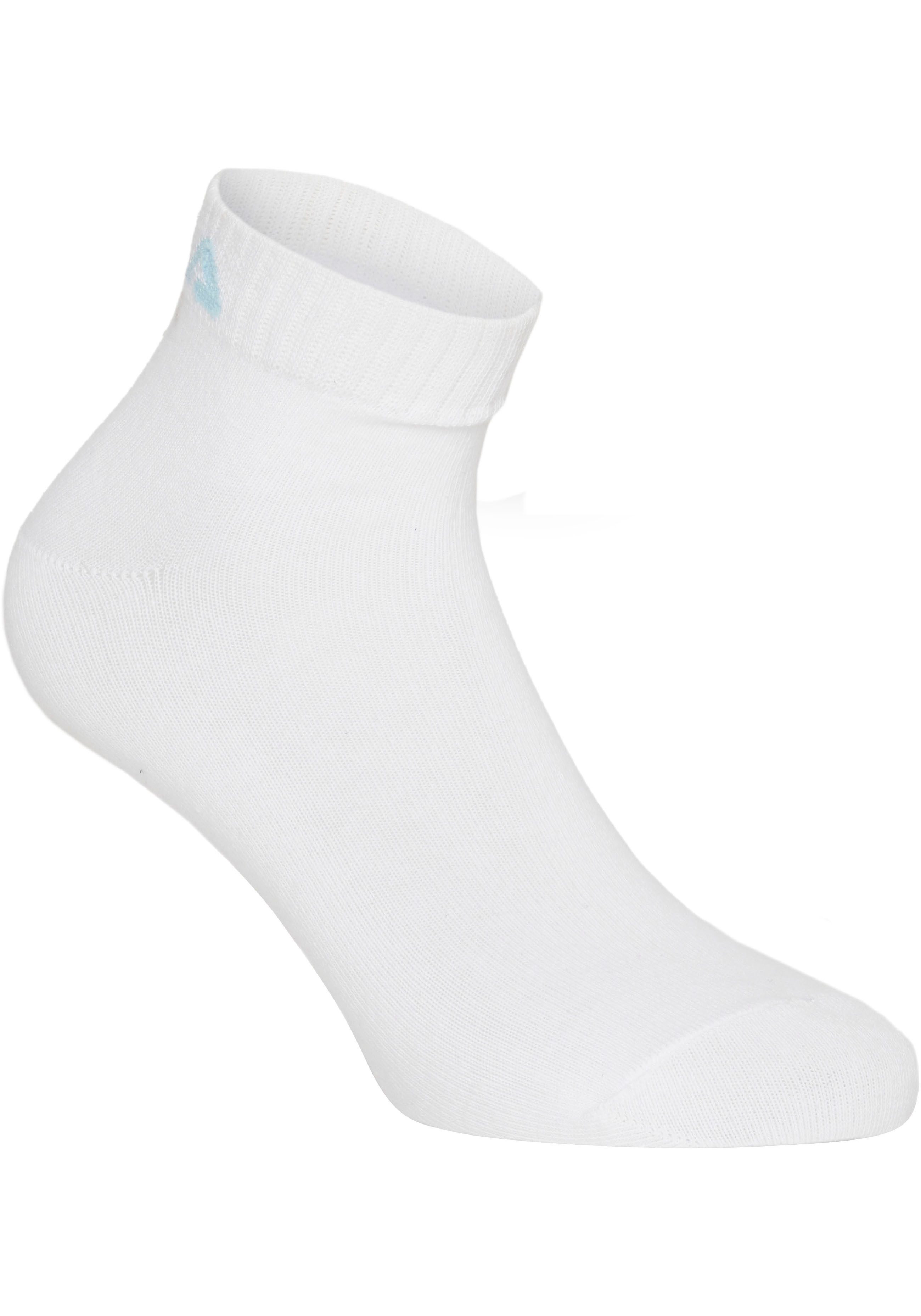 Fila Kurzsocken UNISEX INVISIBLE PLAIN SOCKS (6-Paar, 6 Paar) Baumwollmischung, Rippenbündchen, flache Zehennaht – Bild 4 von 5