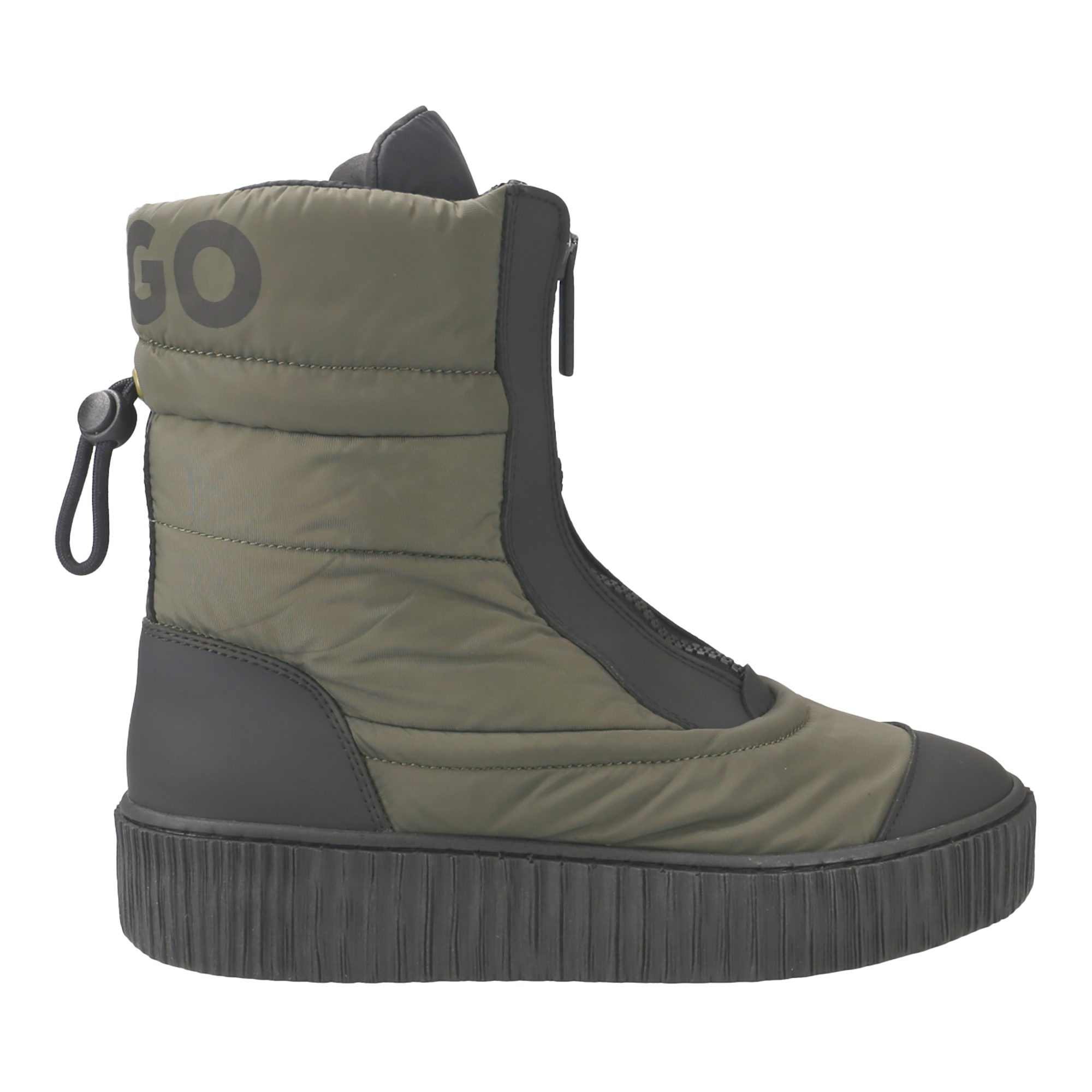 HUGO HUGO JELISSA_BOOTIE, Полусапожки, Grün kombiniert, Damen Stiefelette