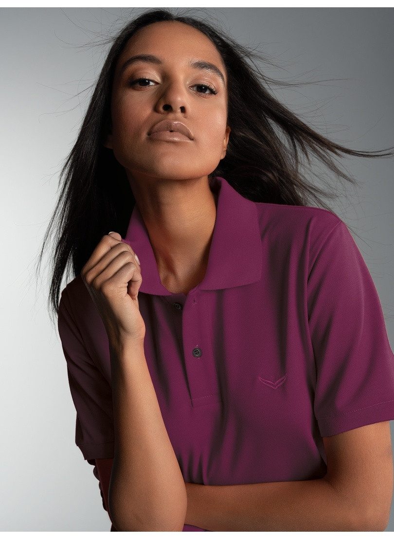 Trigema Poloshirt TRIGEMA Poloshirt DELUXE Piqué (1-tlg)