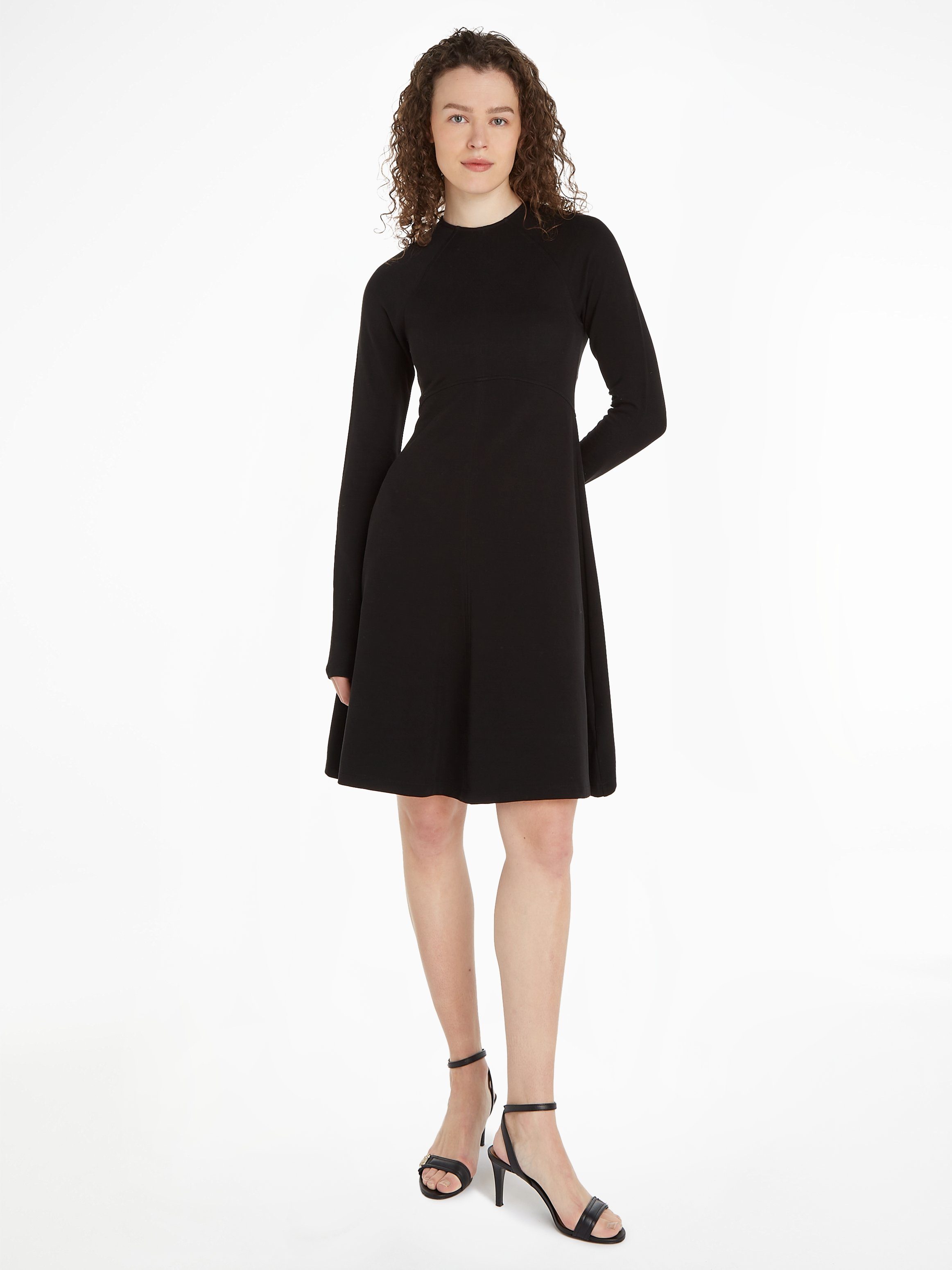 Tommy Hilfiger Jerseykleid F&F C-NK SHINY günstig online kaufen