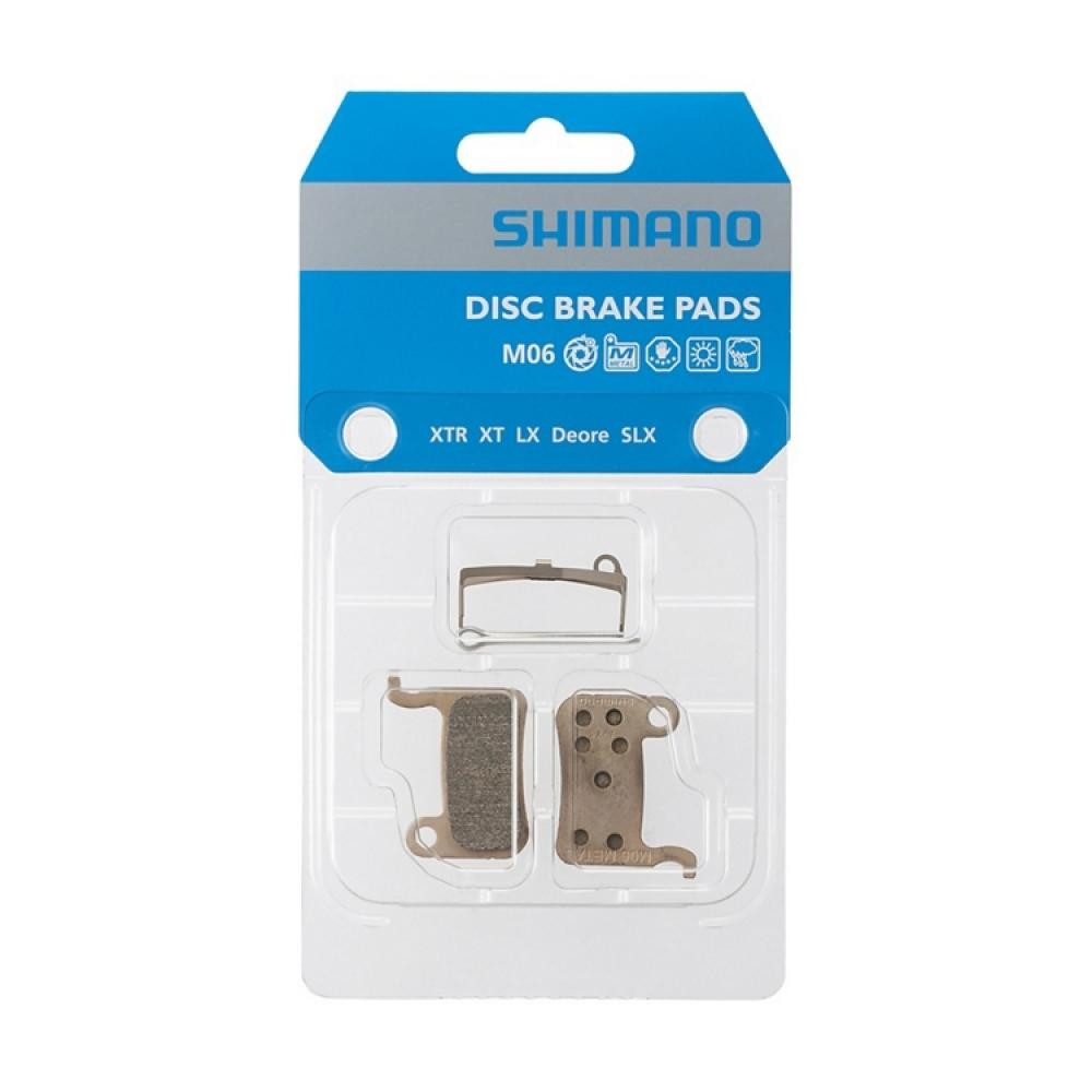 Shimano Scheibenbremse SHIMANO Bremsbeläge M06-RX Scheibenbremsbelag - Metallbelag für Rennra