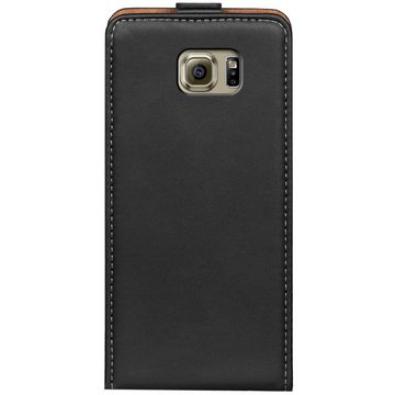 CoolGadget Handyhülle Flip Case Handyhülle für Samsung Galaxy S6 Edge 5,1 Zoll, Hülle Klapphülle Schutzhülle für Samsung S6 Edge Flipstyle Cover