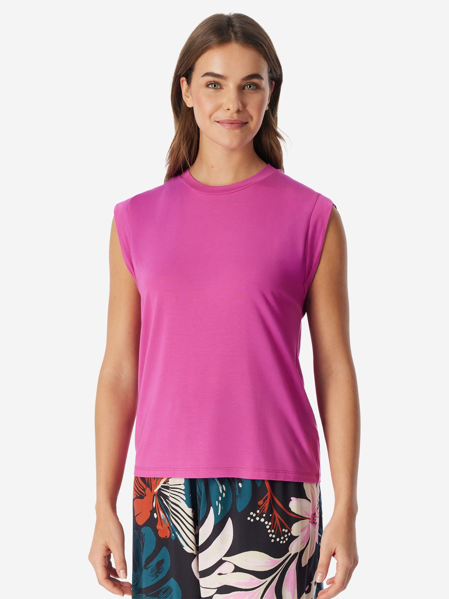 Schiesser Pyjamaoberteil Mix Relax Schlafshirt, Pyjama Shirt, Nachtshirt günstig online kaufen