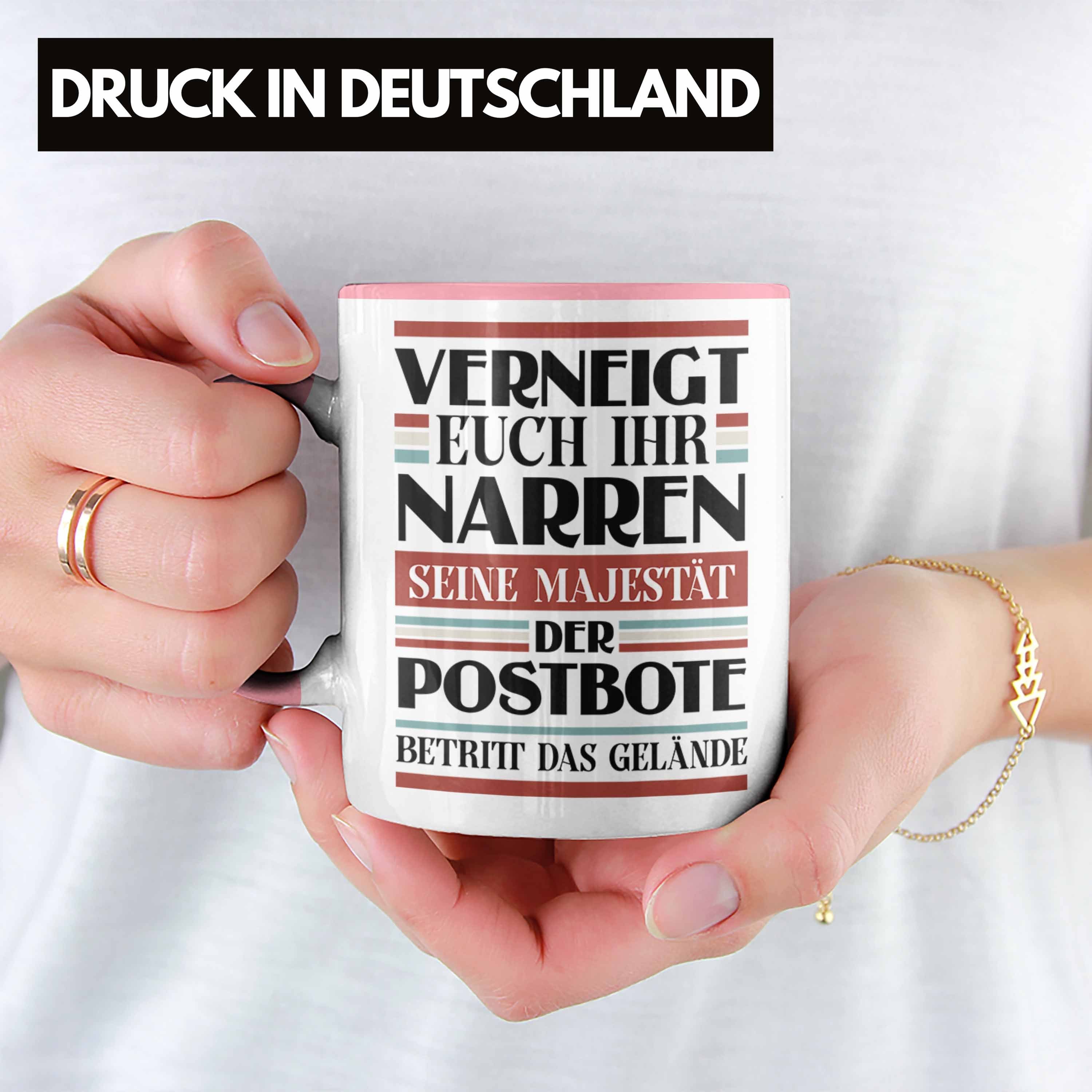 Postbote Spruch Lustig Rosa Euc Tasse Tasse Männer Trendation Trendation Verneigt - Geschenk