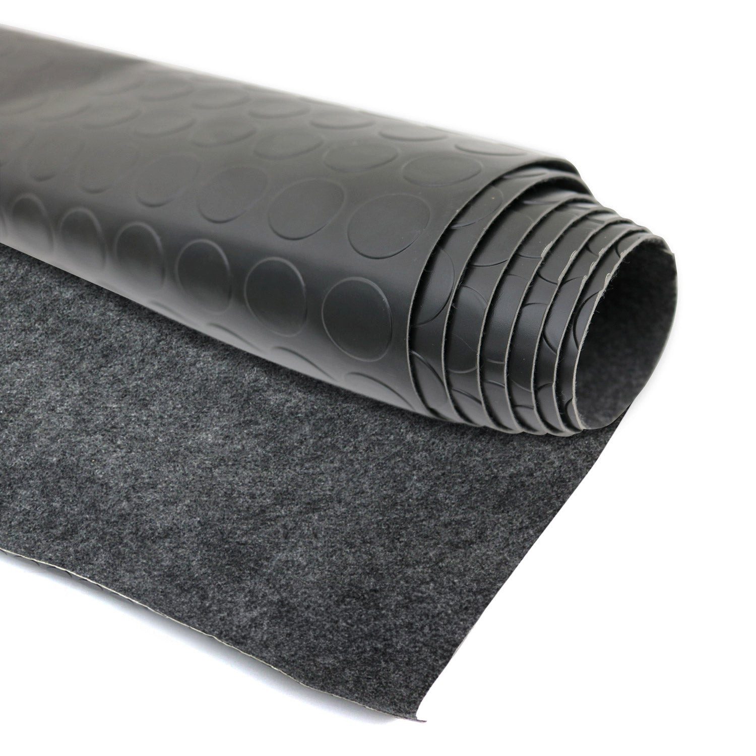 Bodenschutzmatte Antirutschmatte Gummimatte Bodenbelag Noppen 300 x 200 cm Schwarz