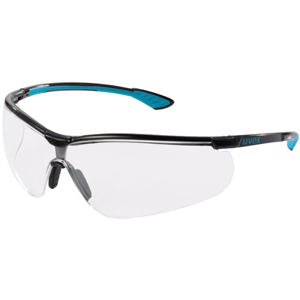 Arbeitsschutzbrille uvex sportstyle 9193376 Schutzbrille Schwarz, Grün