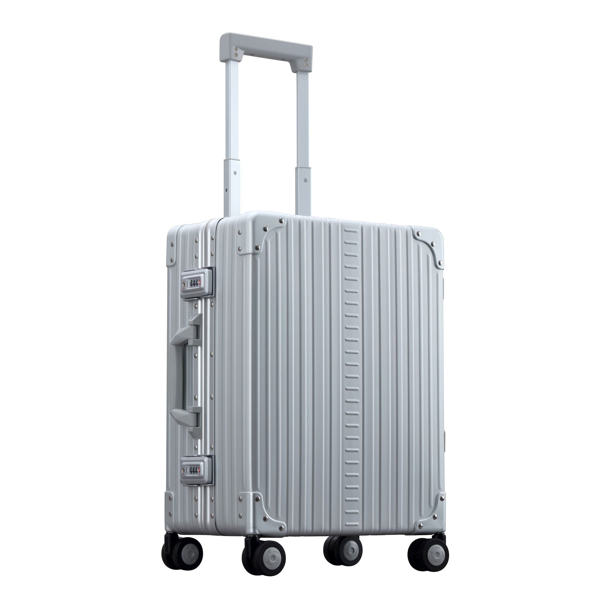 ALEON Handgepäck-Trolley Traveler, 4 Rollen, Aluminium