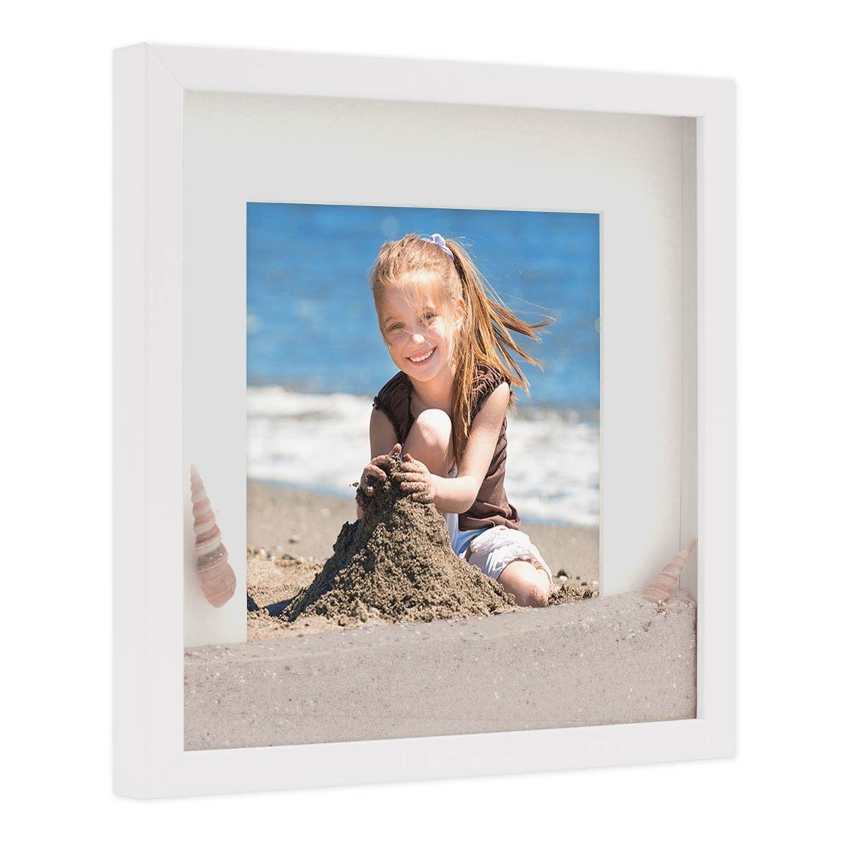 PHOTOLINI Bilderrahmen 3D-Rahmen mit Passepartout / günstig online kaufen