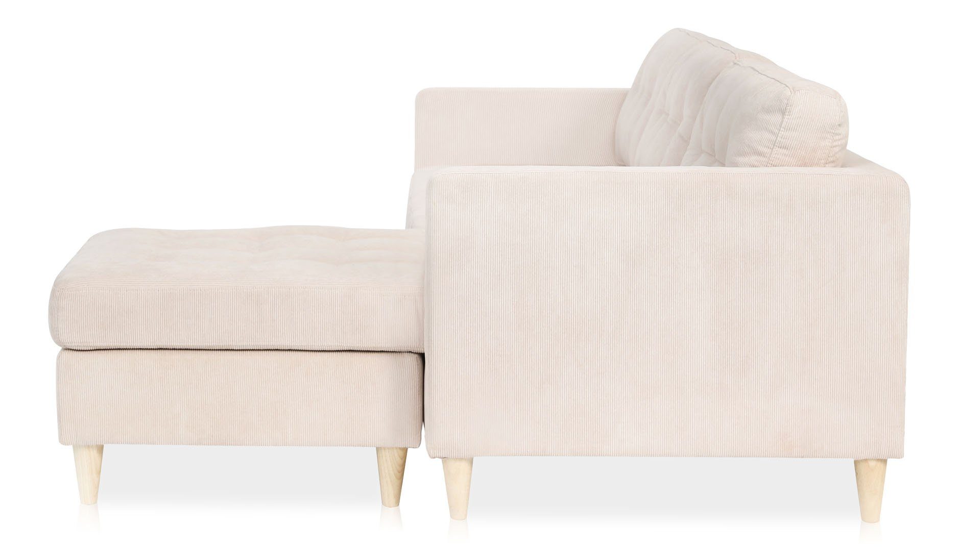 ebuy24 Sofa Marino Sofa AB1, Chaiselongue rechts oder links ge