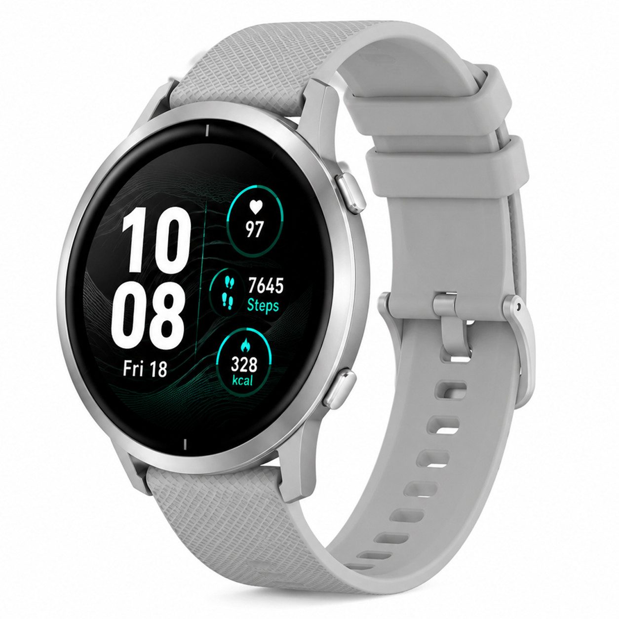 BOOD Uhrenarmband 20/22mm Universal Silikon Ersatzband mit praktischem Schnellverschluss, schweißresistent, rutschfest, individuell verstellbare Armbandlänge