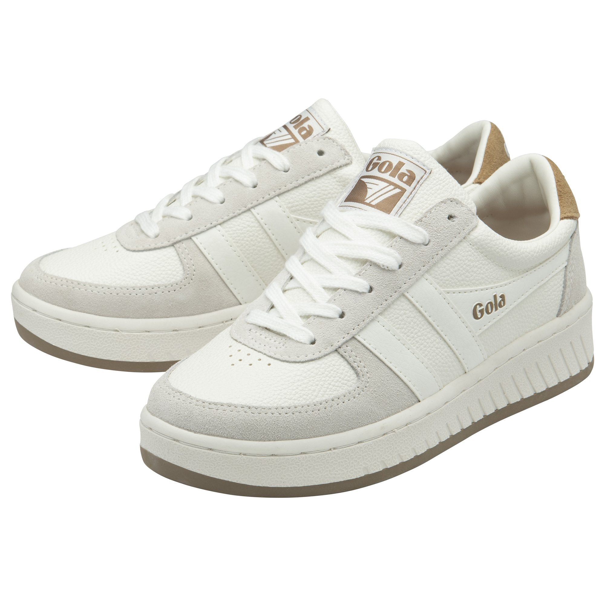 Grandslam 88 2025 weiss/weiss/karamelbraun Damen Sneaker