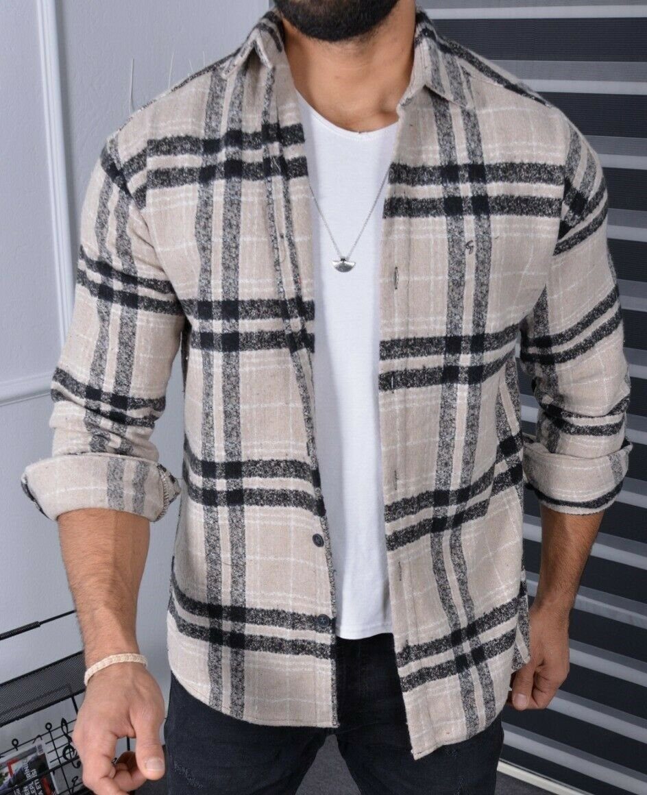 Megaman Jeans Flanellhemd H-258 Flanellhemd Kariert günstig online kaufen