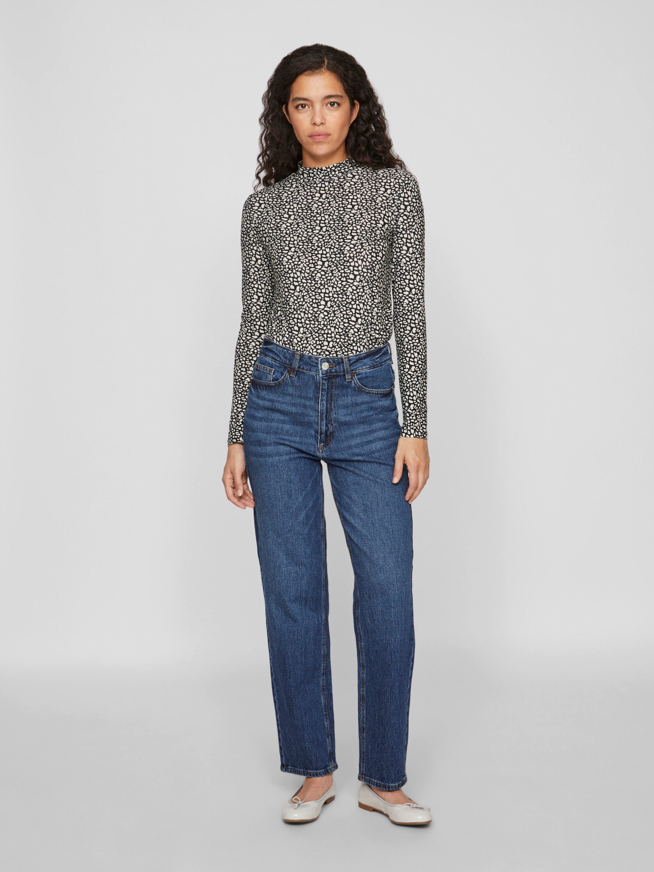 Vila Loose-fit-Jeans KELLY (1-tlg) Plain/ohne Details