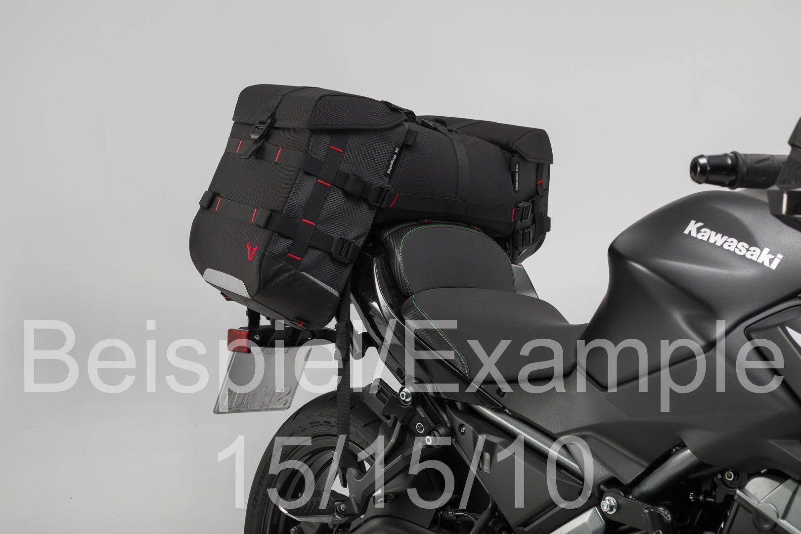 SW-Motech Taschen-System SysBag Motorrad-Additiv 15/15/10 - Schwarz/Anthrazi
