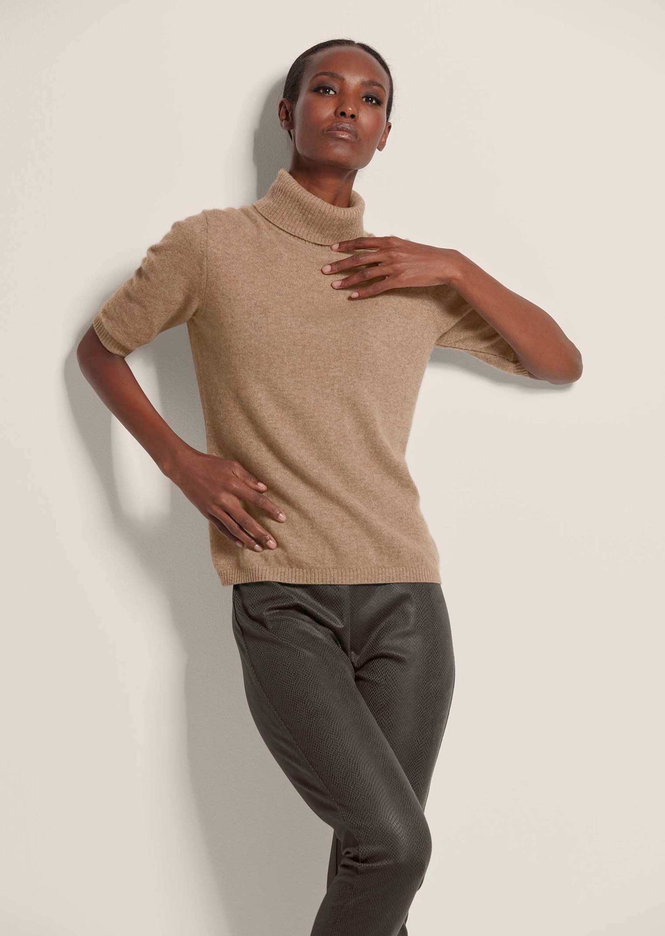 MADELEINE Strickpullover Kaschmirpullover mit Rollkragen günstig online kaufen