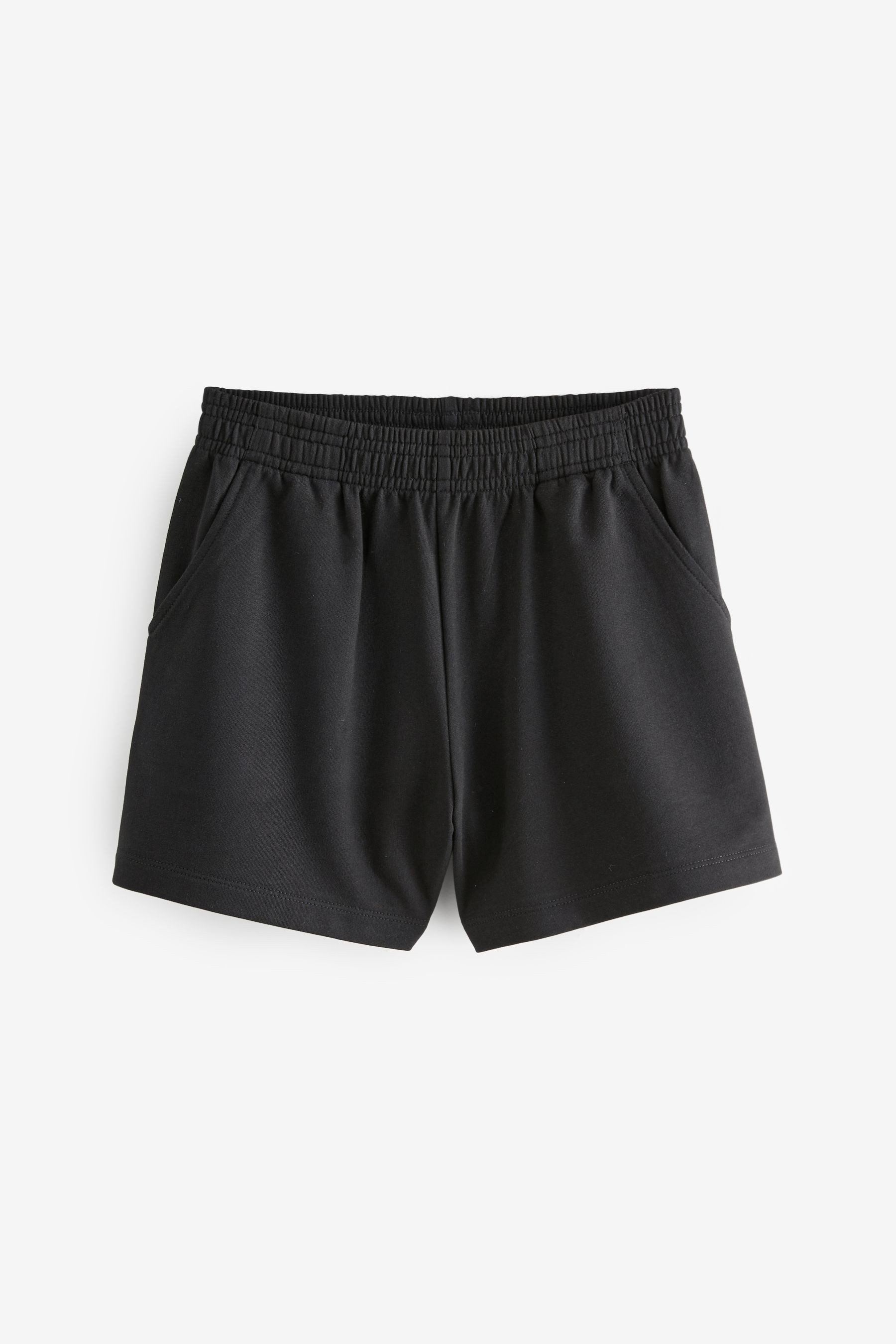 Sweatshorts Shorts mit Tunnelzug aus Loopbackbaumwolle