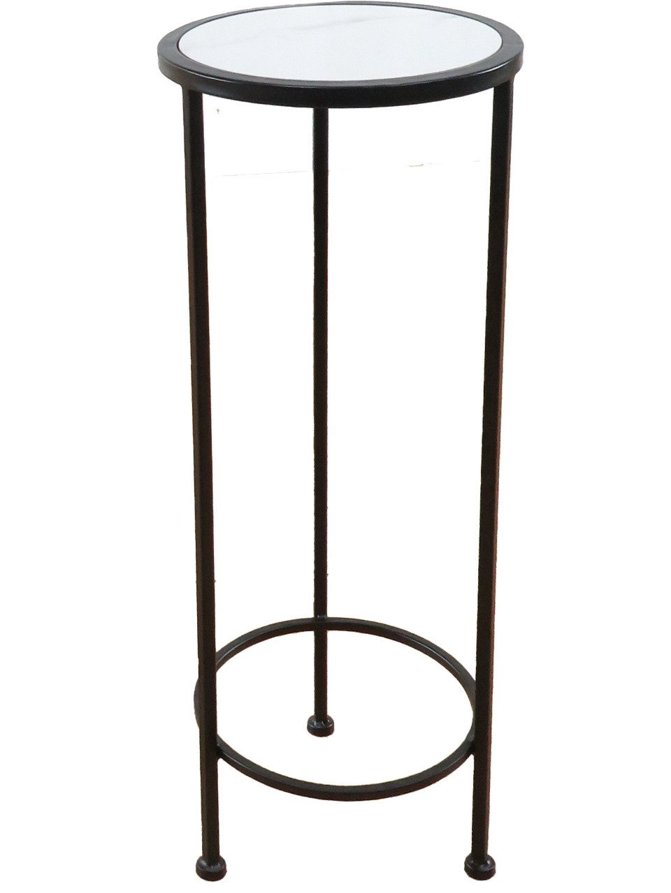 Trend Line Beistelltisch TrendLine Beistelltisch Marmoroptik Metall Ø 23 x günstig online kaufen