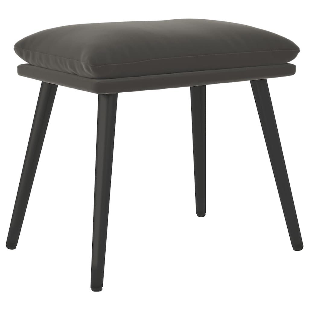 vidaXL Polsterhocker Fußhocker Dunkelgrau 45x29,5x35 cm günstig online kaufen