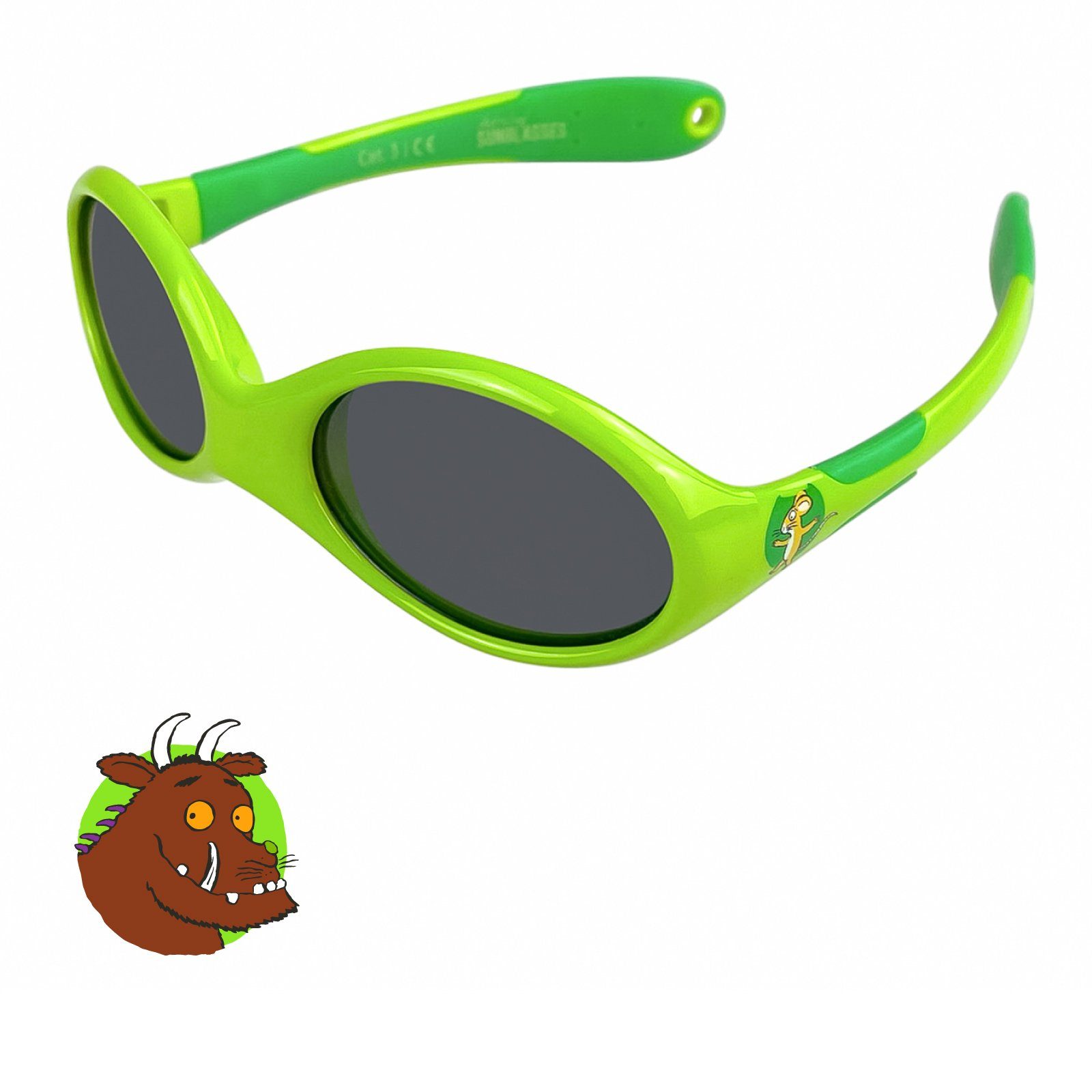 ActiveSol SUNGLASSES Sonnenbrille Grüffelo Premium Sonnenbrille für Babys Der Grüffelo Grün