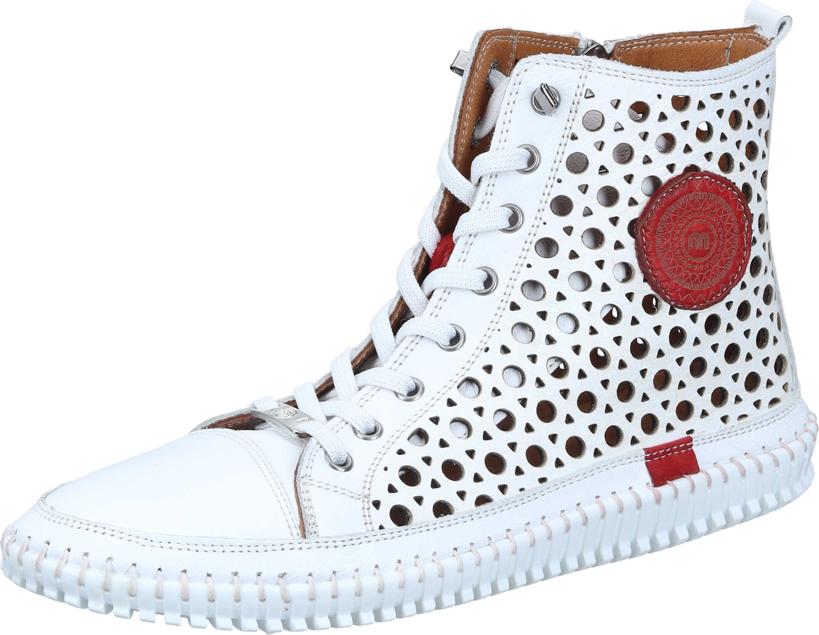 Manitu Stiefeletten Stiefelette aus echtem Leder