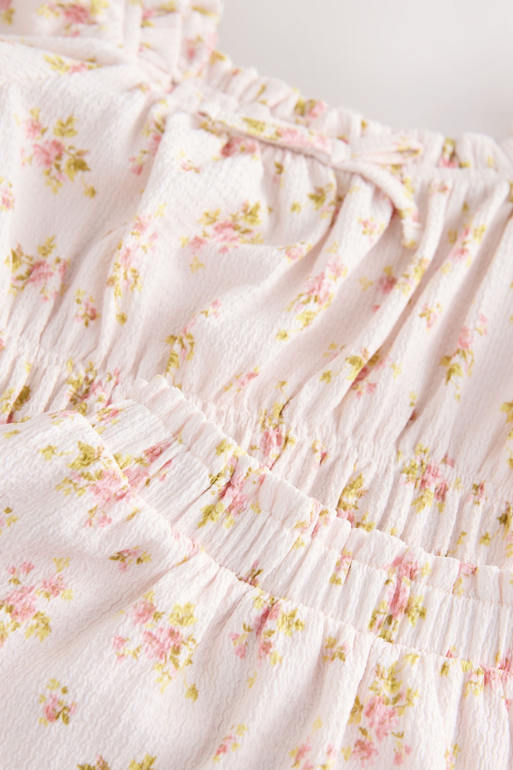 Next Top & Rock Set aus schulterfreiem Oberteil und Rock (2-tlg)