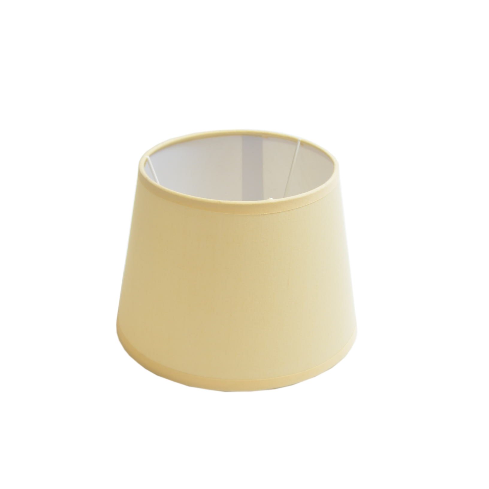B&S Лампыschirm Stofflampenschirm rund für E14/E27 Fassung H 14.5 x Ø 20 cm