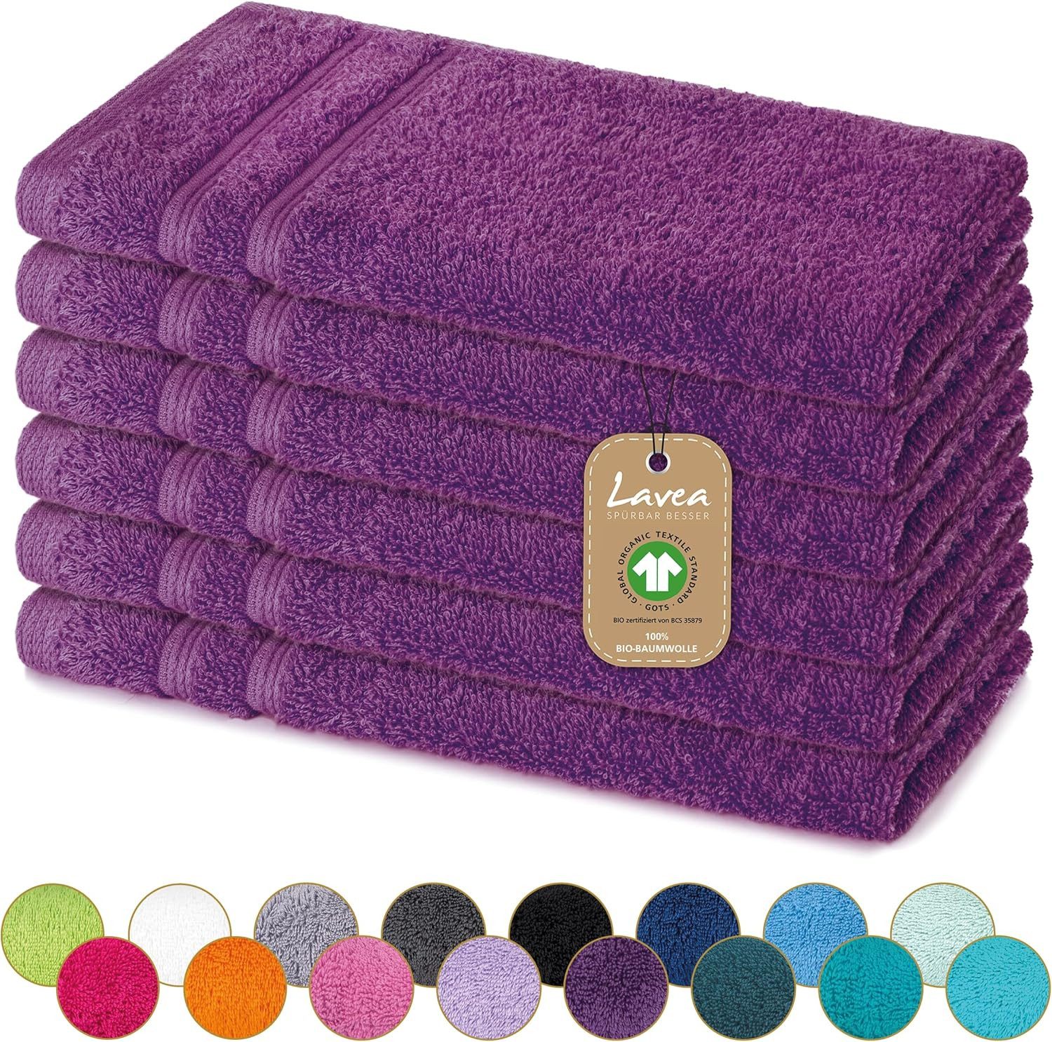 Lavea Handtuch Serie Bali, in verschiedenen günstig online kaufen