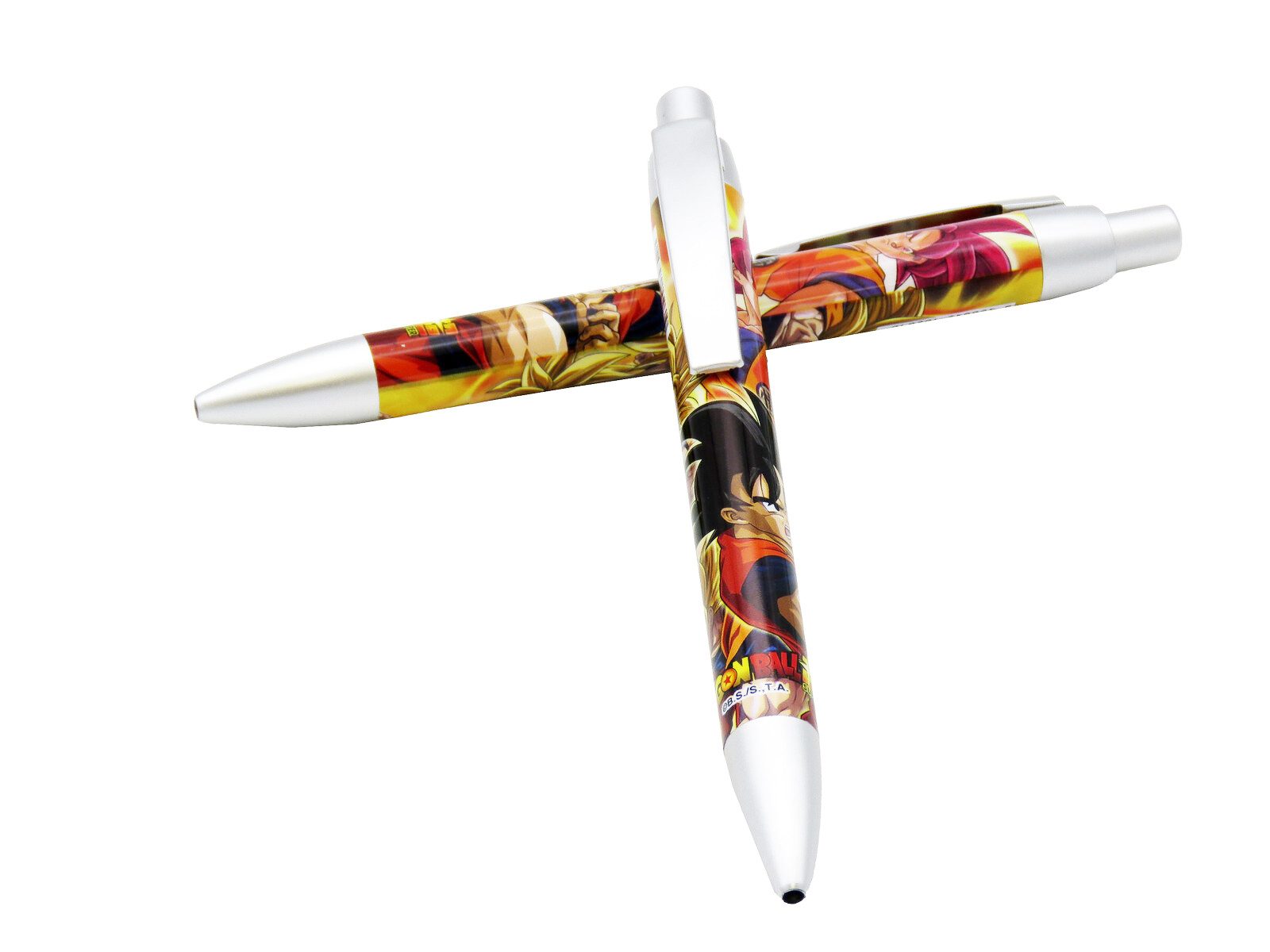 Dragon Ball Kugelschreiber 1 Stück Kugelschreiber Basic Metall Schreibstift blau Drehmechanik, (1-tlg)