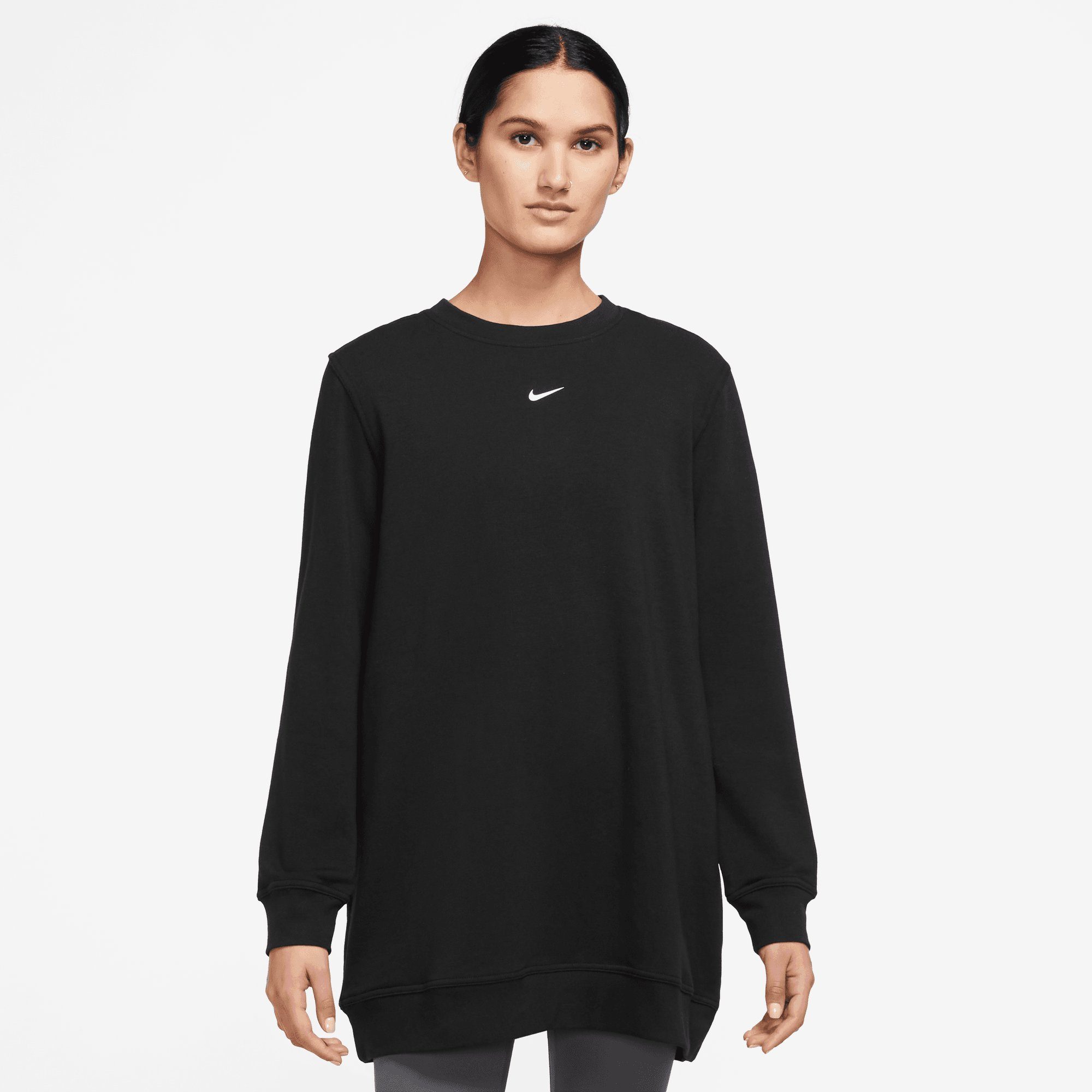 Nike Trainingsshirt ONE DRI FIT WOMEN S LONG SLEEVE CREW NECK TUNIC